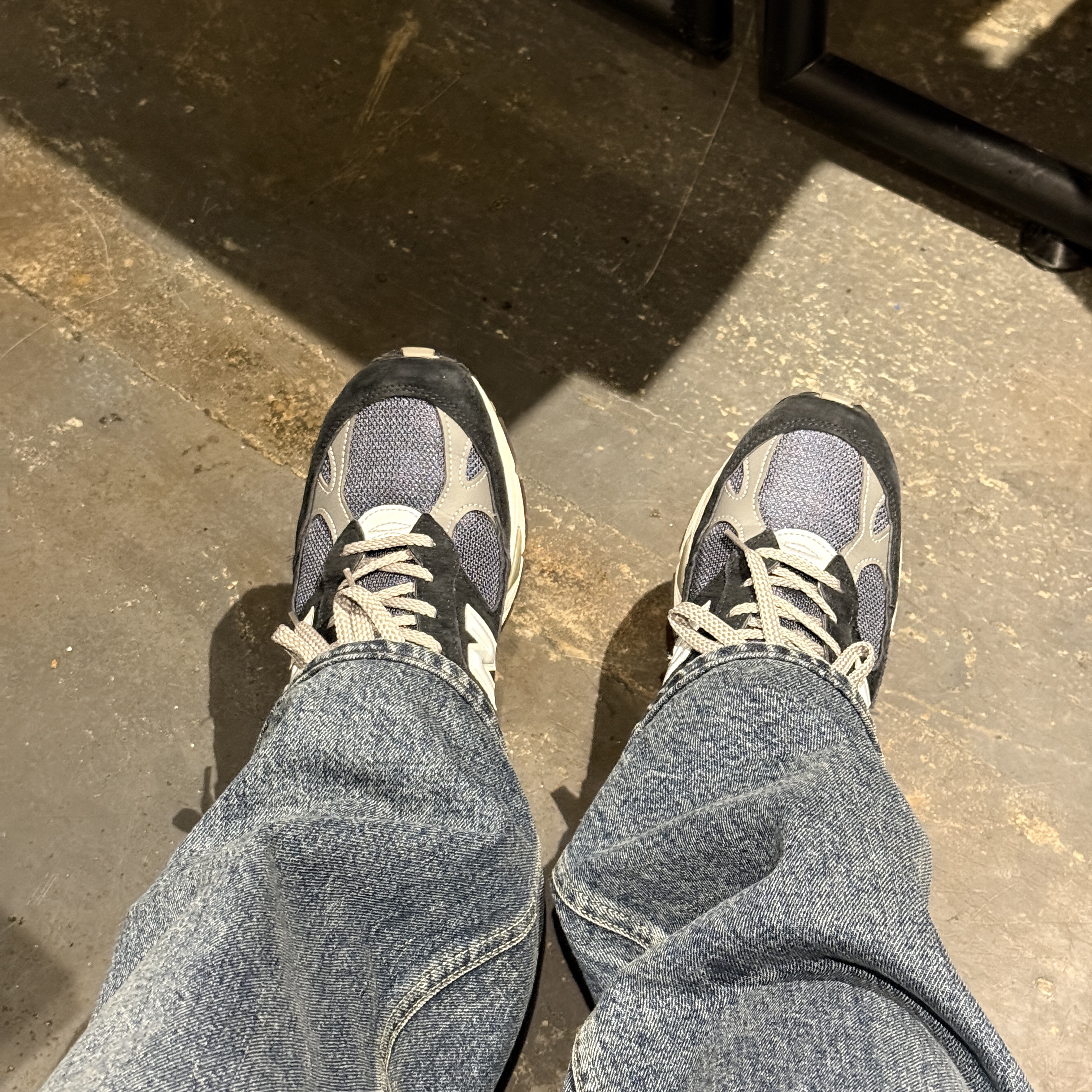 New Balance 991 Made in UK Navy 착용 스타일