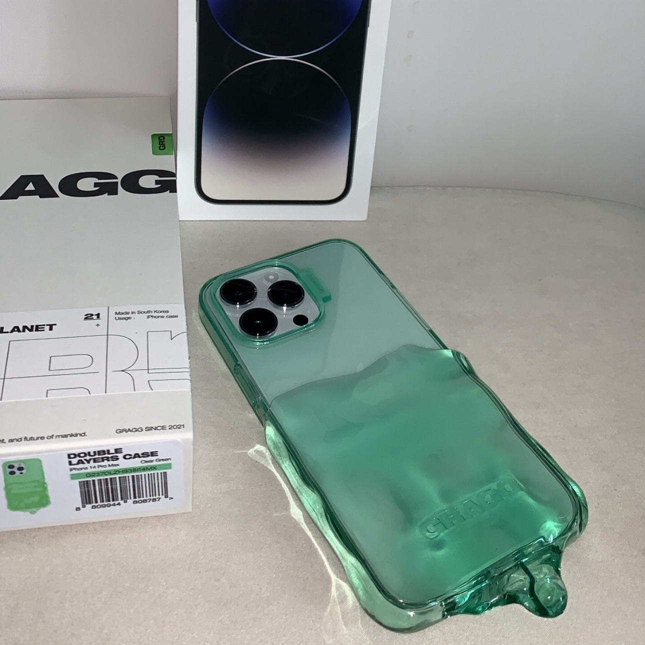 Apple iPhone 14 Pro Max 256GB Silver (Korean Ver.) 착용 스타일