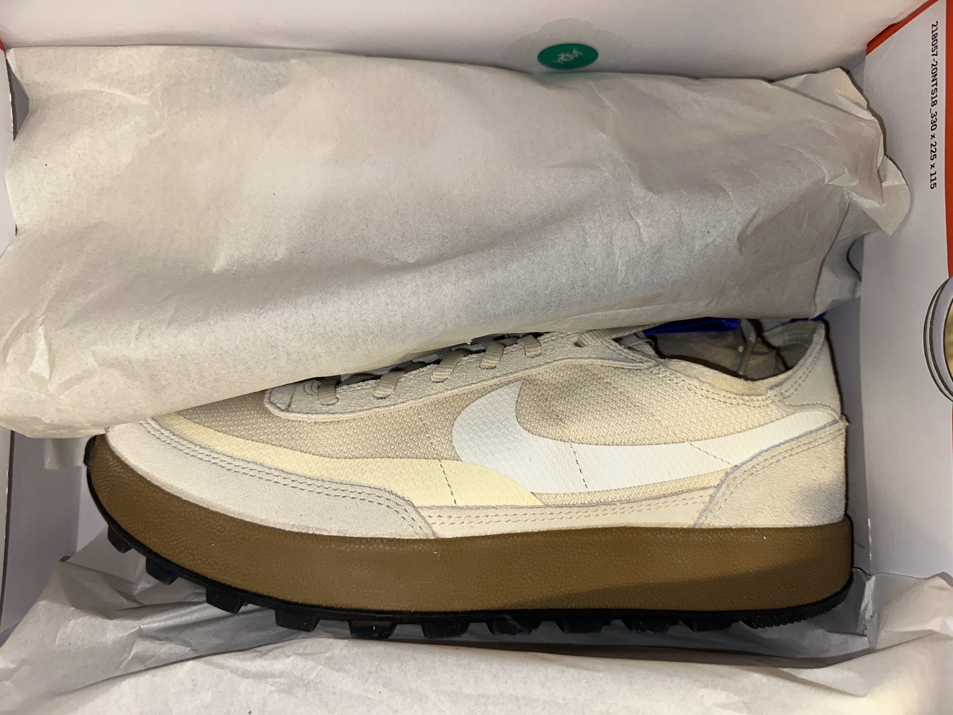 Nike x Tom Sachs General Purpose Shoe Light Cream 착용 스타일