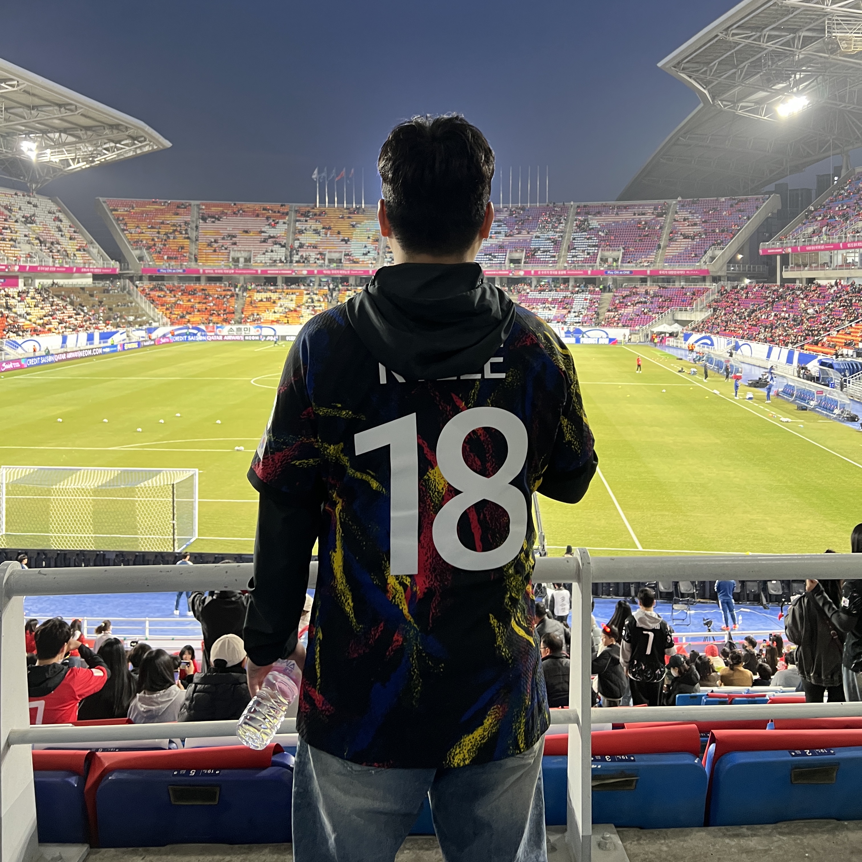 Nike Korea 2022/23 Dri-Fit ADV Player Issue Away SS Jersey Black - Asia (Non Marking Ver.) 착용 스타일