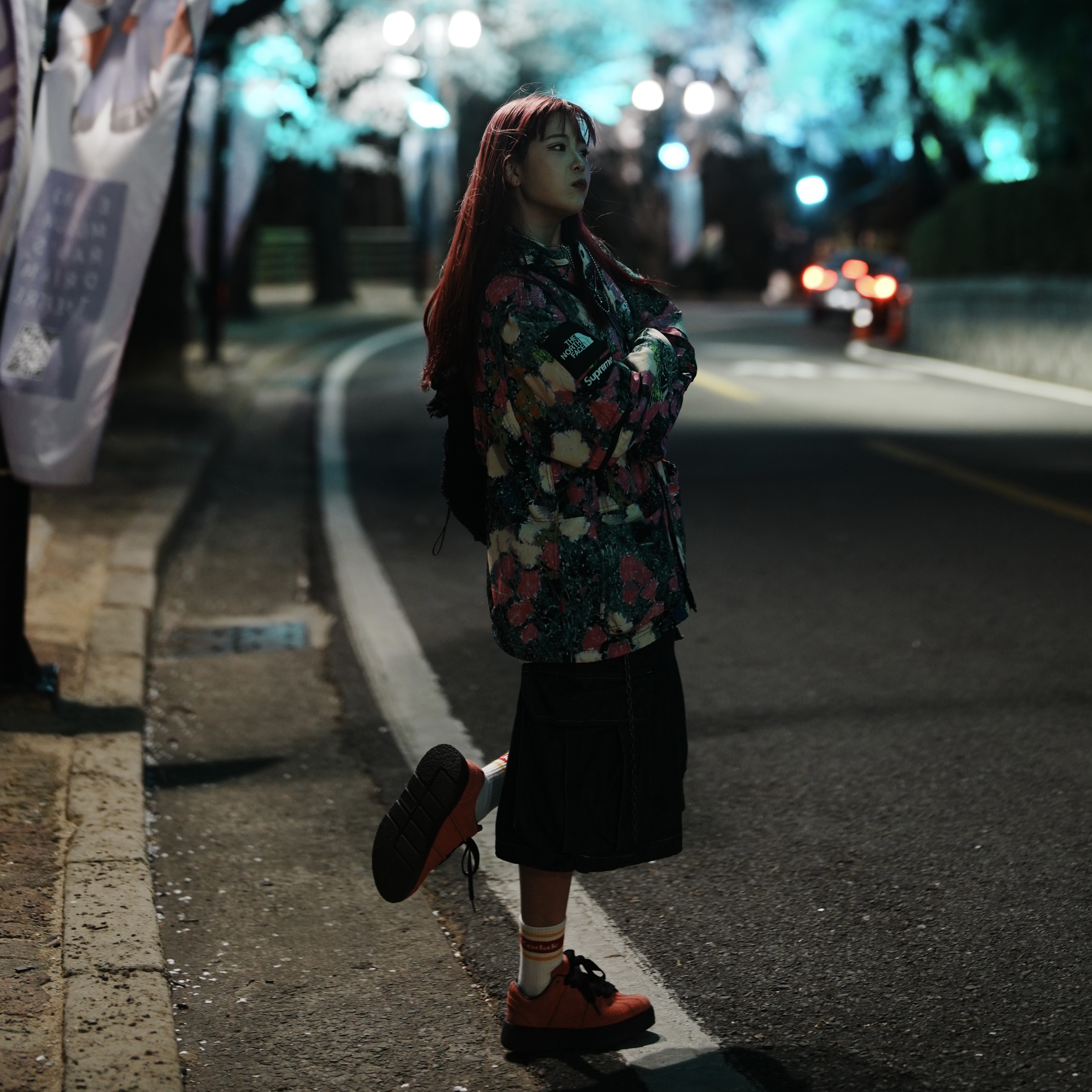 Supreme x The North Face Trekking Convertible Jacket Flowers - 22SS 착용 스타일 - 2