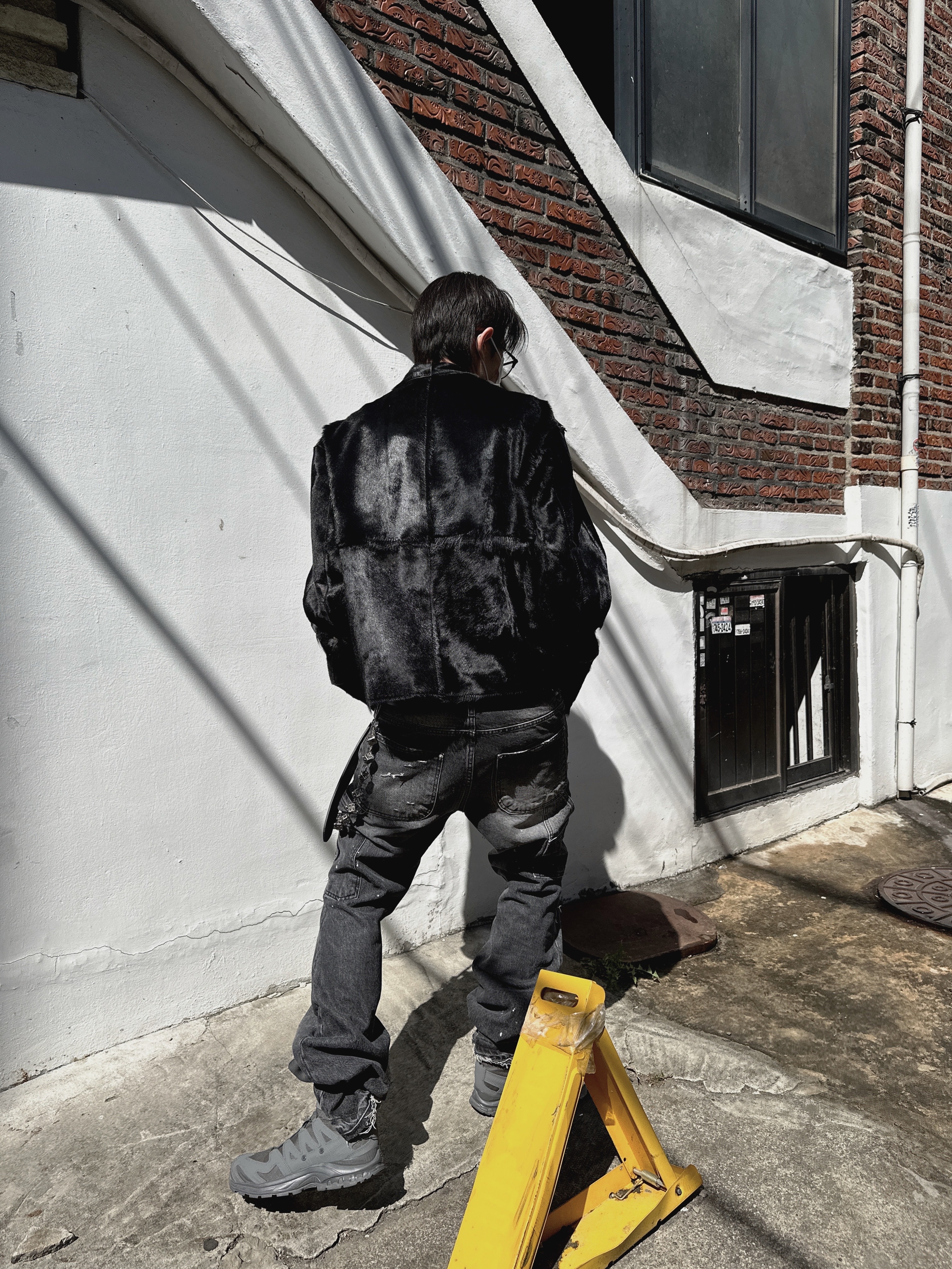 Salomon x Rier XA Jungle Castlerock 착용 스타일 - 5