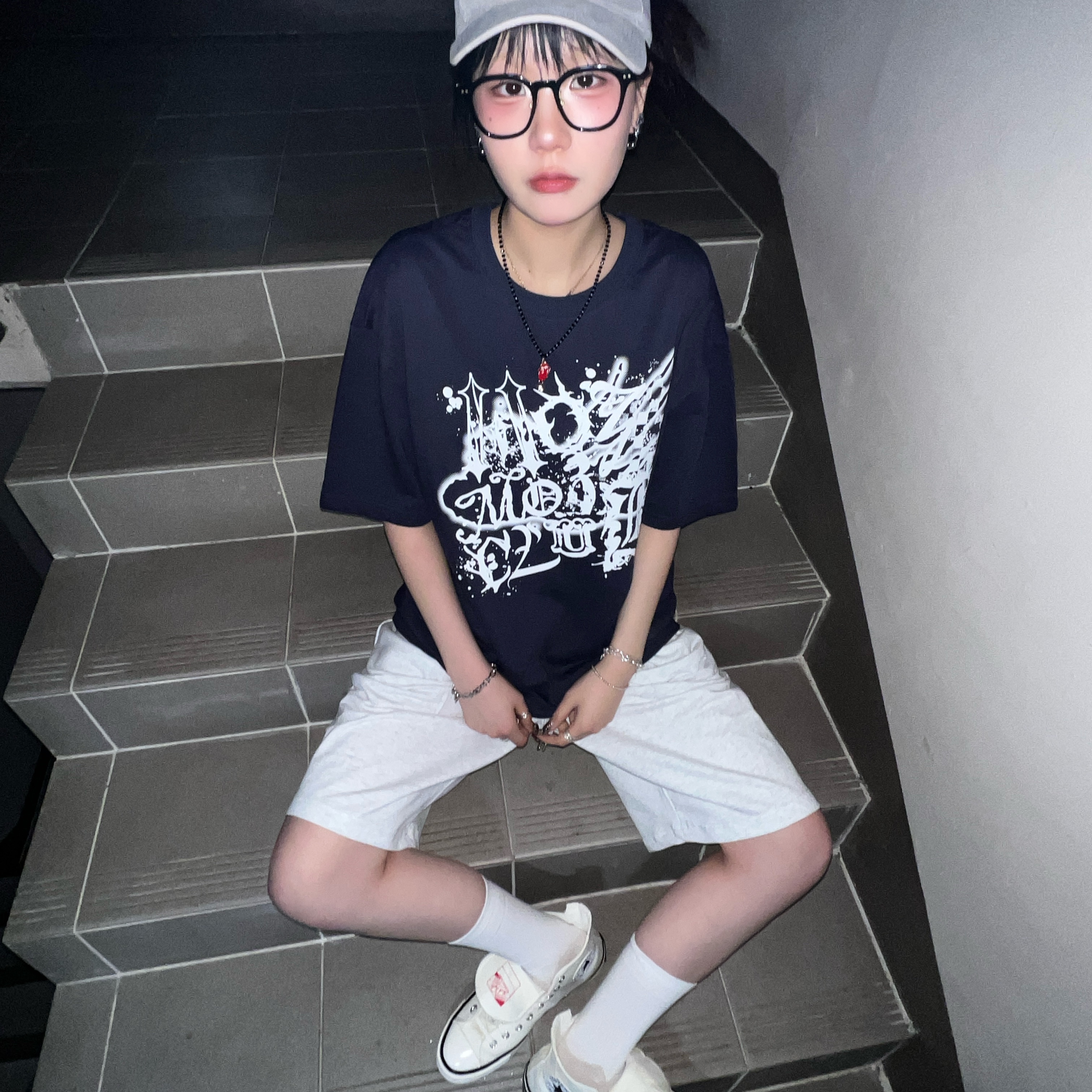 Converse Chuck 70 High Plus Egret 착용 스타일 - 1