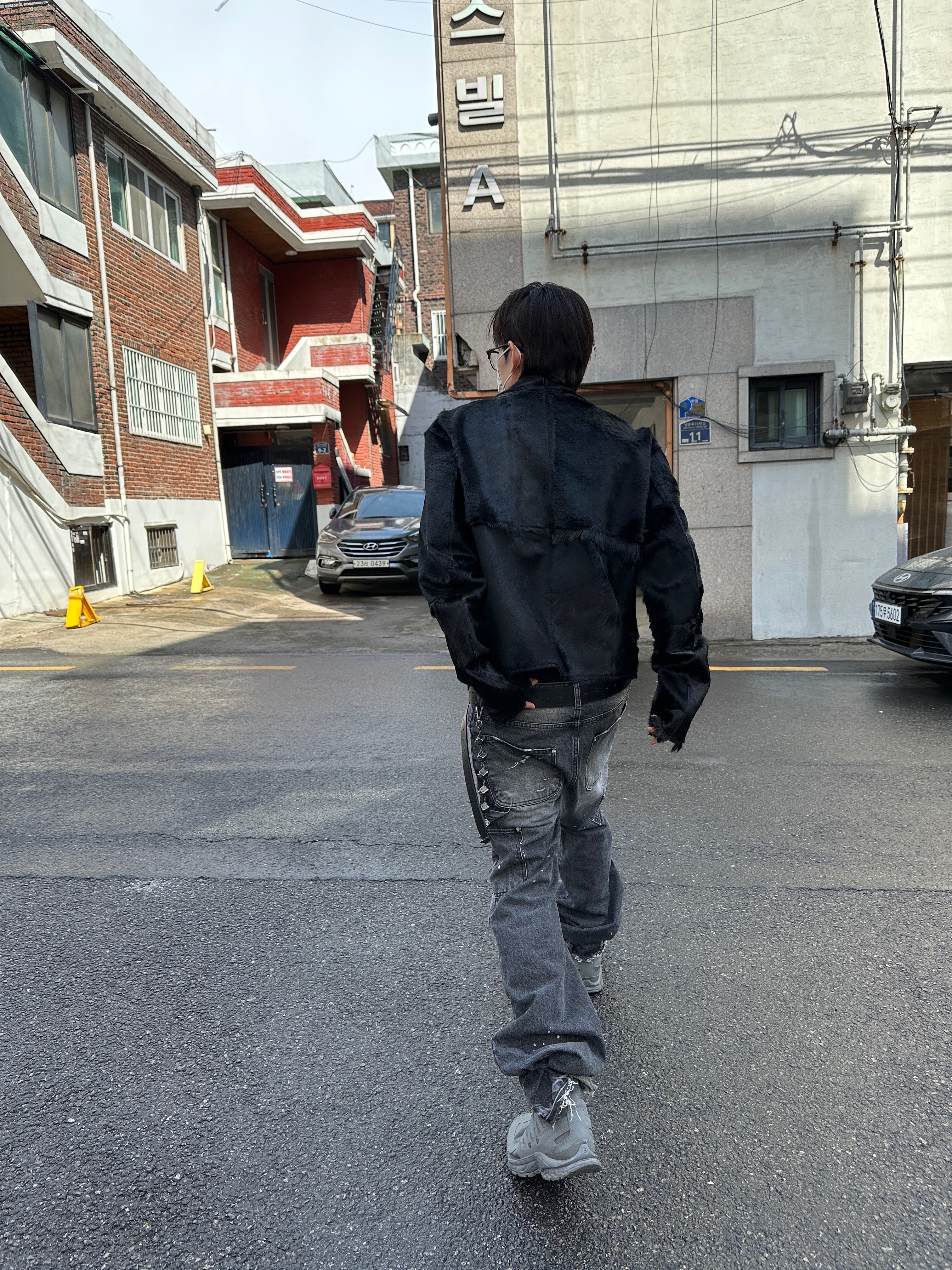 Salomon x Rier XA Jungle Castlerock 착용 스타일 - 6