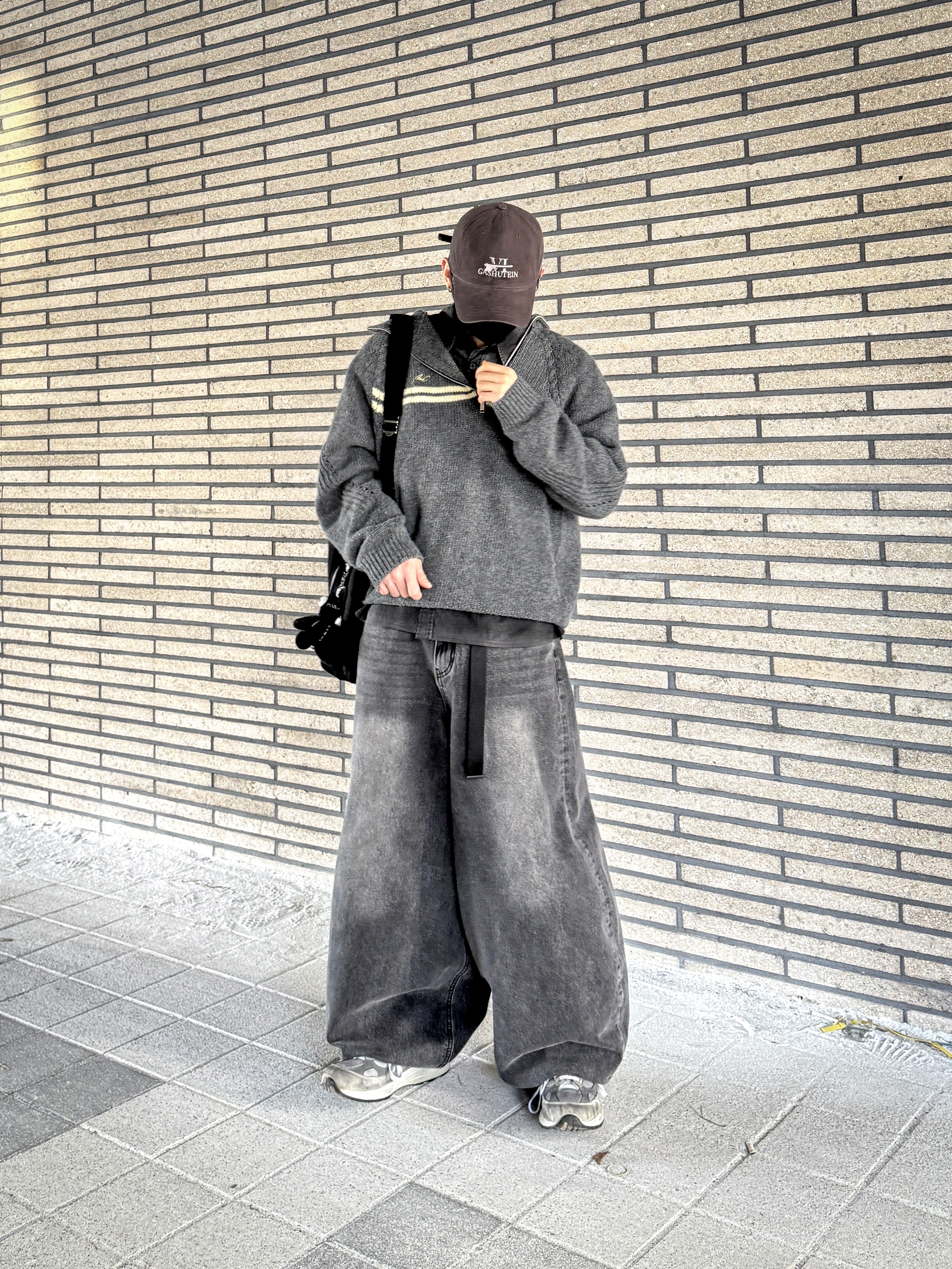 New Balance 992 Made in USA Grey - D Standard 착용 스타일 - 1