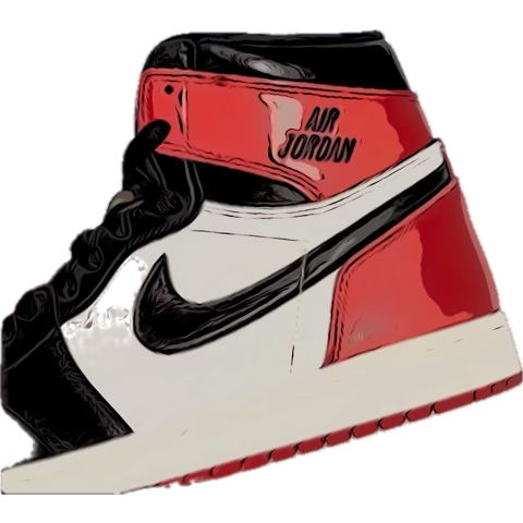 Jordan 1 Retro High OG Black Toe 착용 스타일 - 3