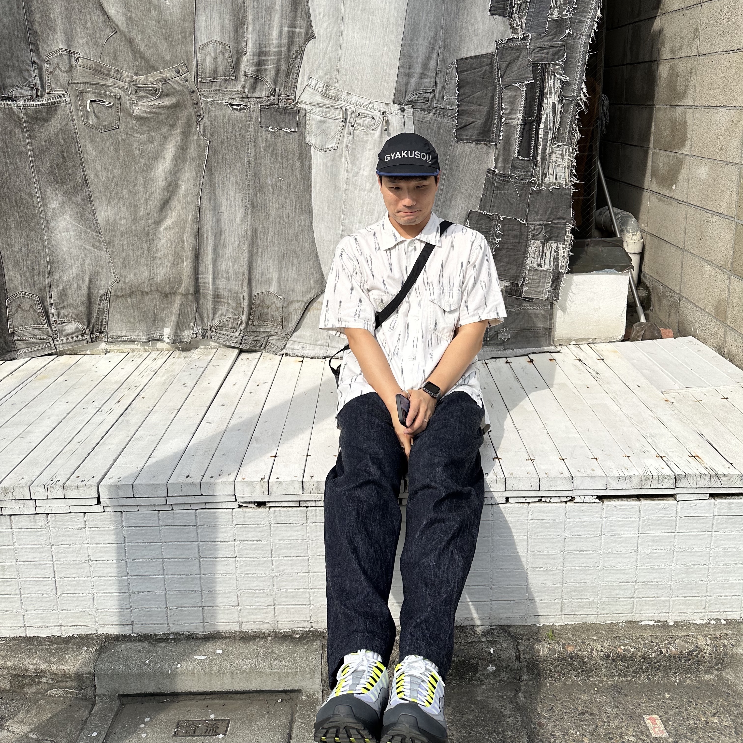 Salomon x Comme des Garcons Slip-On Platform Black, Nike Air Max 95 OG Neon Yellow 2020 착용 스타일 - 2