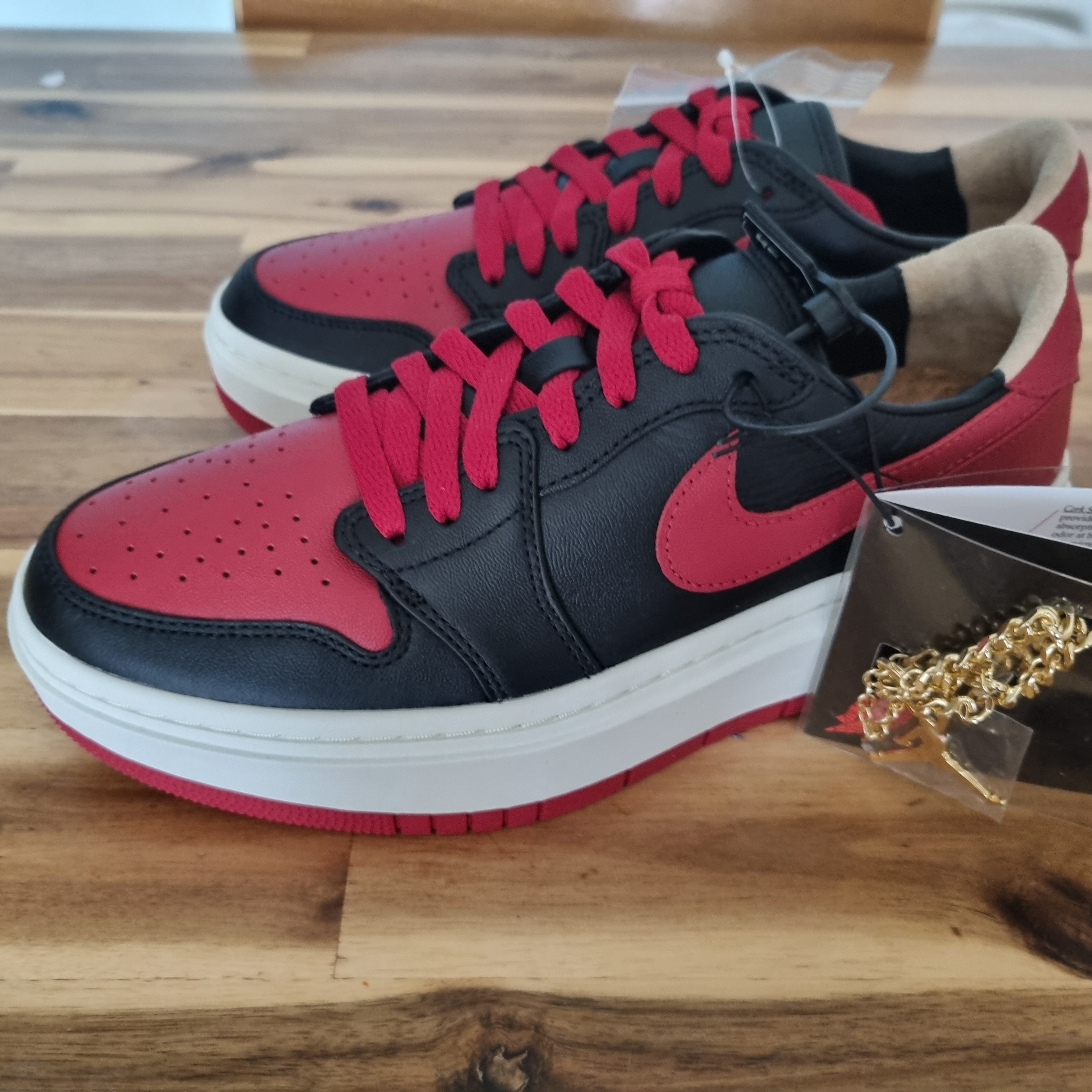 (W) Jordan 1 Elevate Low SE Bred 착용 스타일 - 3