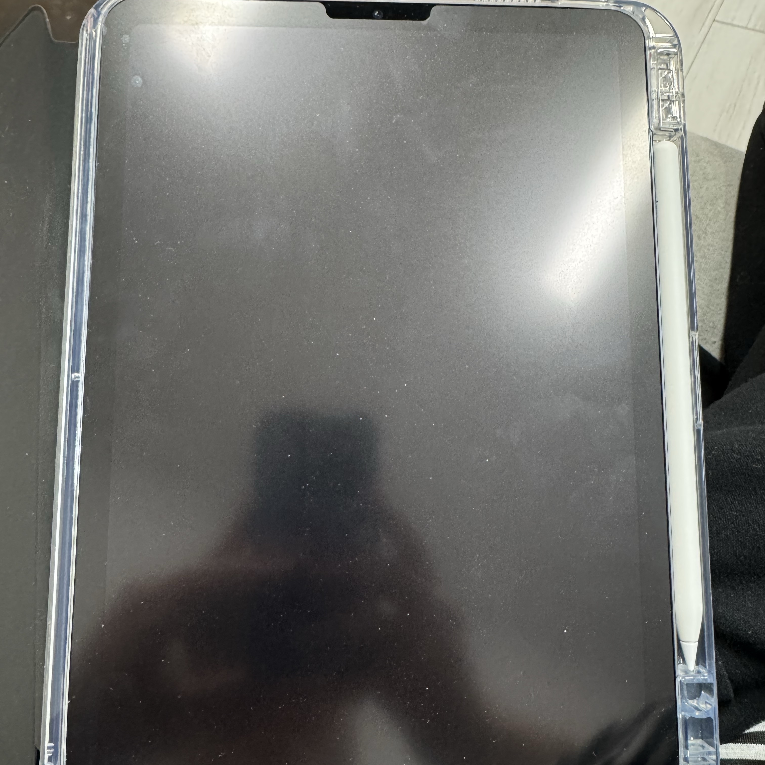 Apple iPad Pro 5th Gen 11-inch Wifi 256GB Standard Glass Space Black (Korean Ver.) 착용 스타일