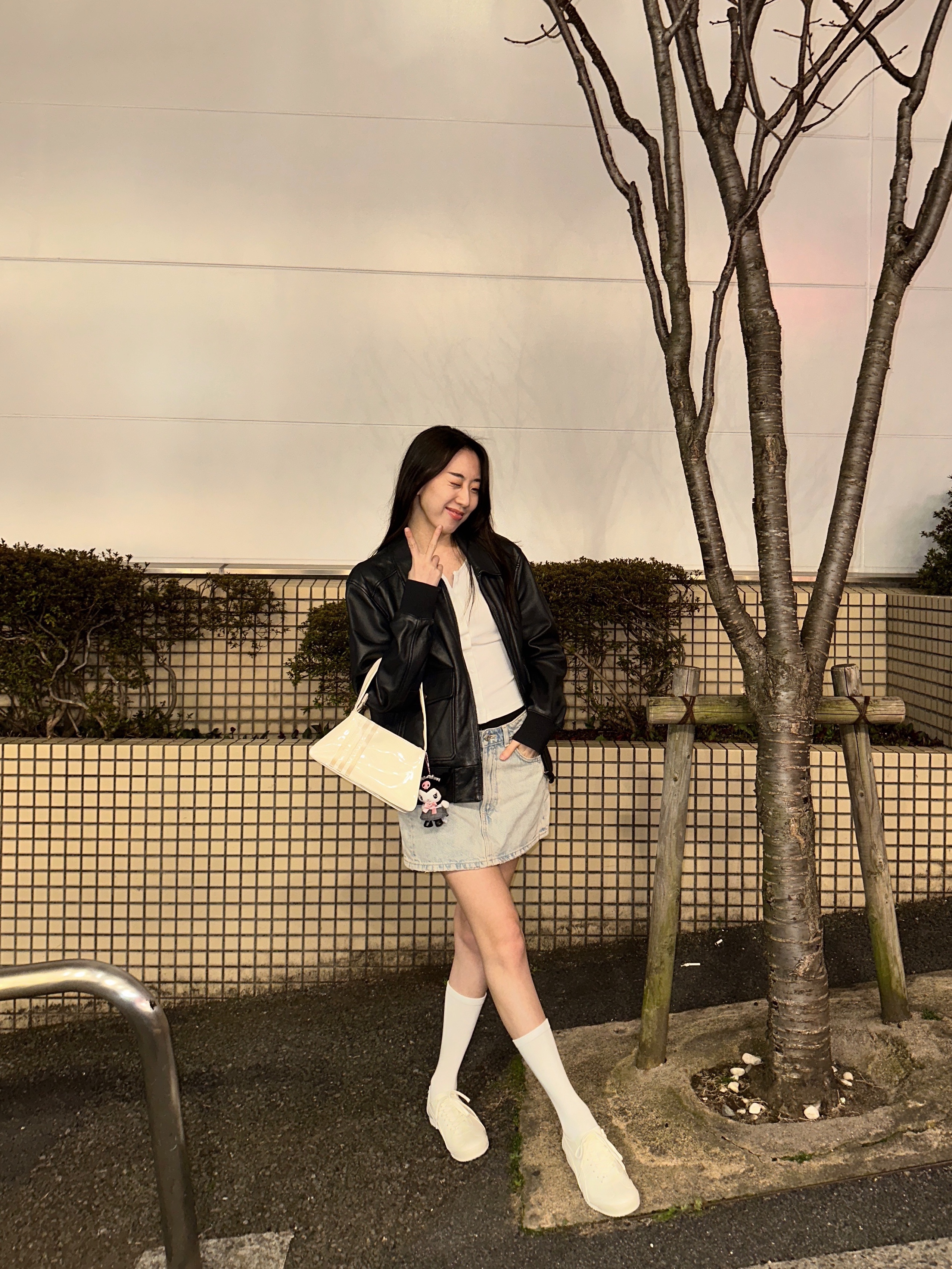 Onitsuka Tiger Mexico 66 Cactful-S White 착용 스타일
