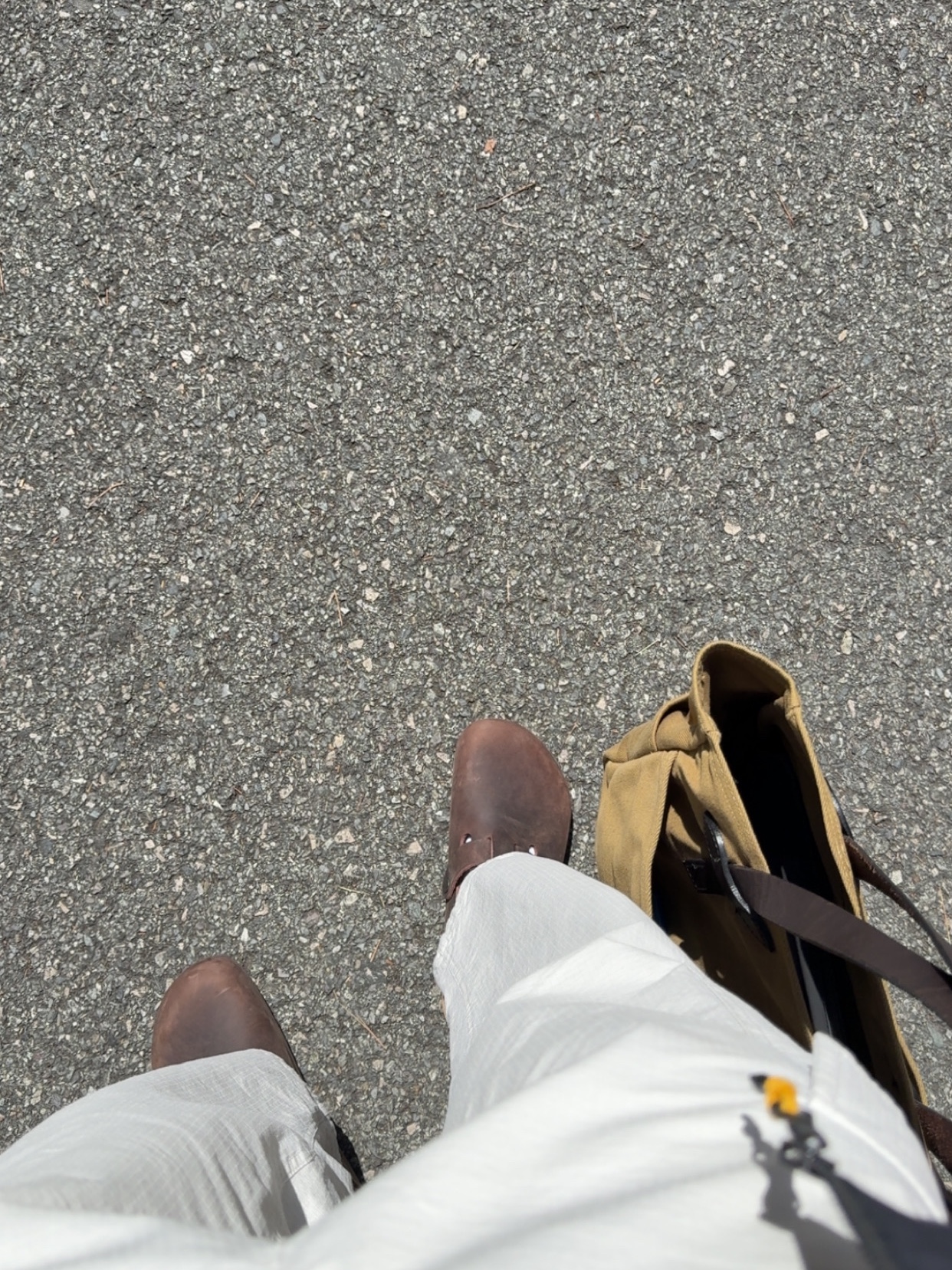 Birkenstock Boston Oiled Leather Habana - Regular, Filson Tote Bag Brown 착용 스타일 - 2