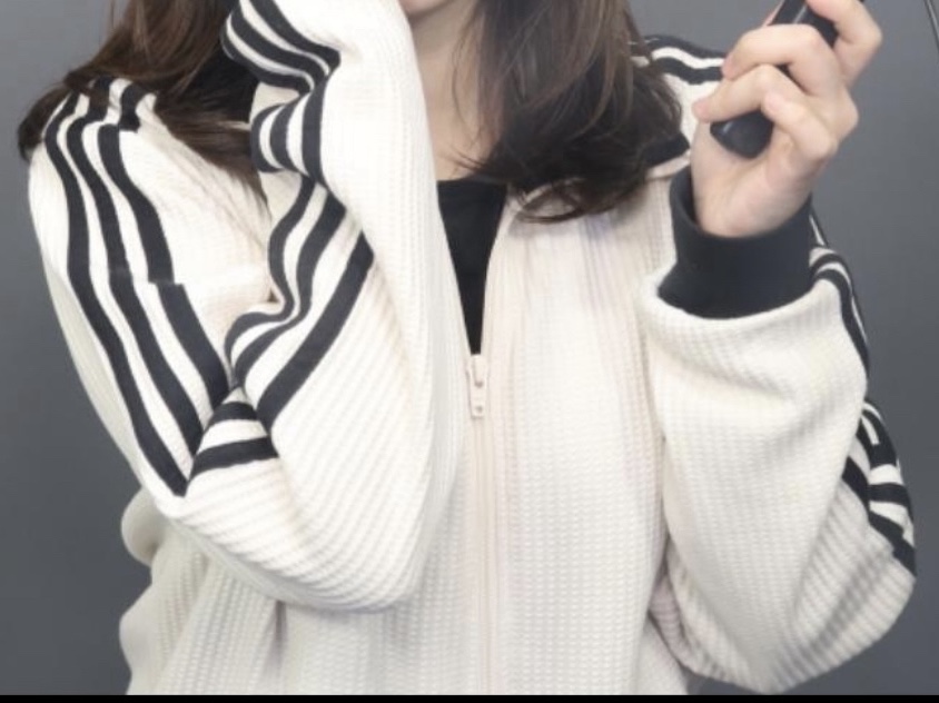 Adidas Waffle Beckenbauer Track Top Wonder White - KR Sizing 착용 스타일 - 2