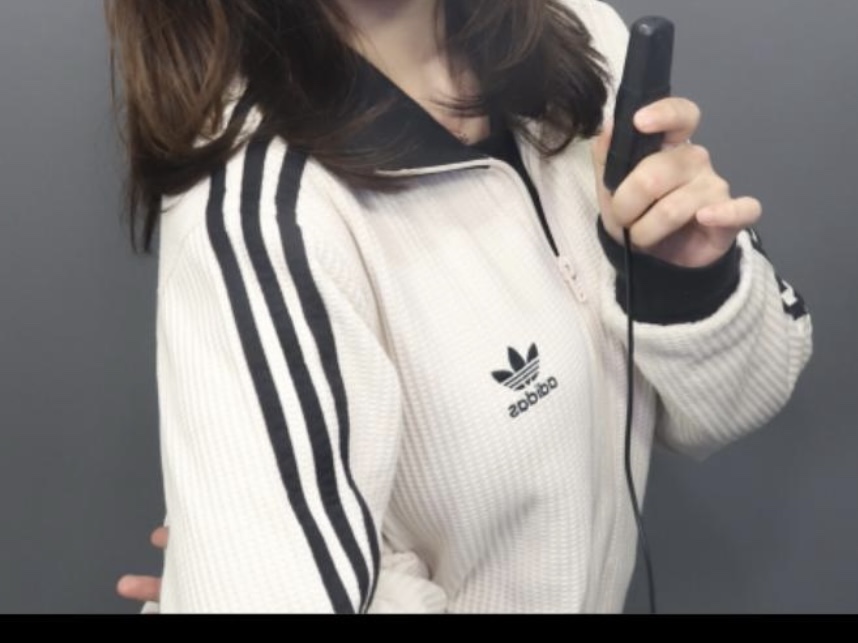 Adidas Waffle Beckenbauer Track Top Wonder White - KR Sizing 착용 스타일 - 1