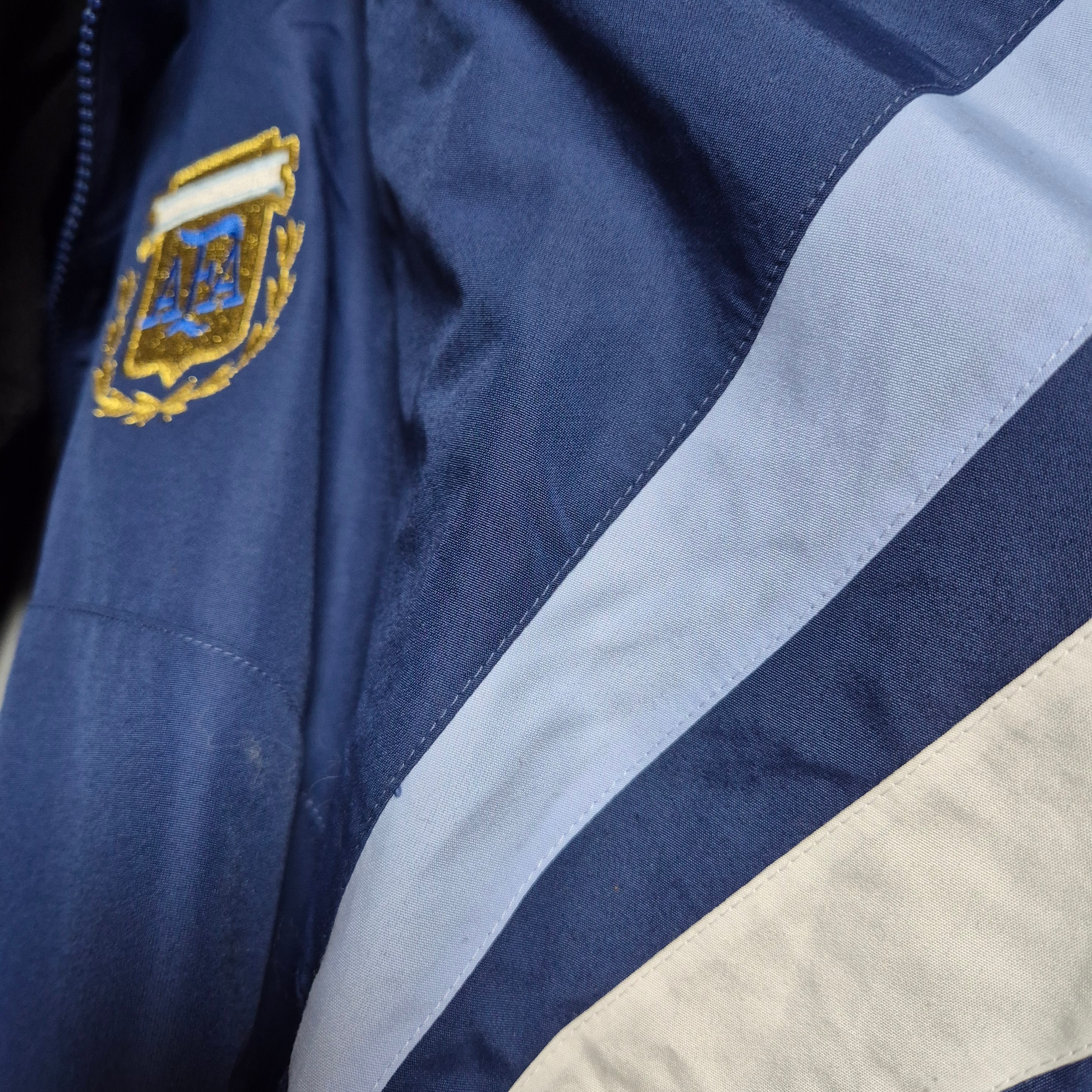 Adidas Argentina 1994 Woven Track Jacket Mute Purple - KR Sizing 착용 스타일