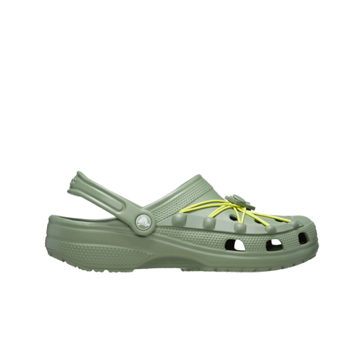 Crocs Classic Bungee Cord Clog Moss Multi