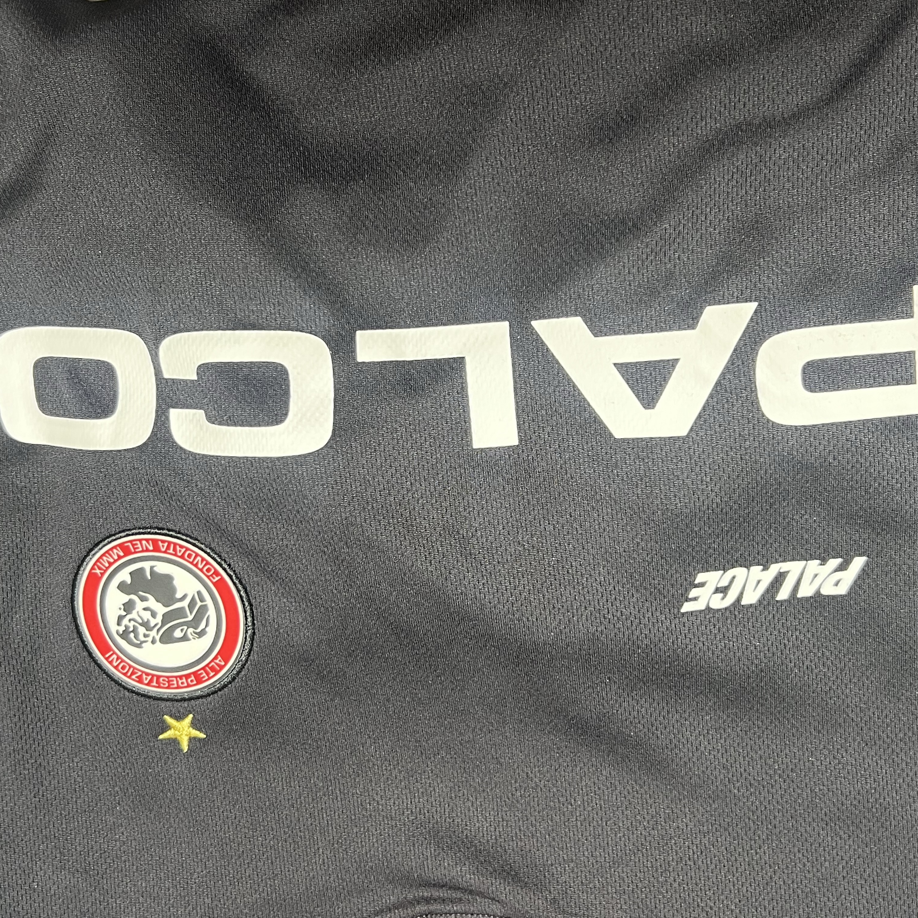 Palace Pro Team Palco Jersey Black - 25SS 착용 스타일 - 1