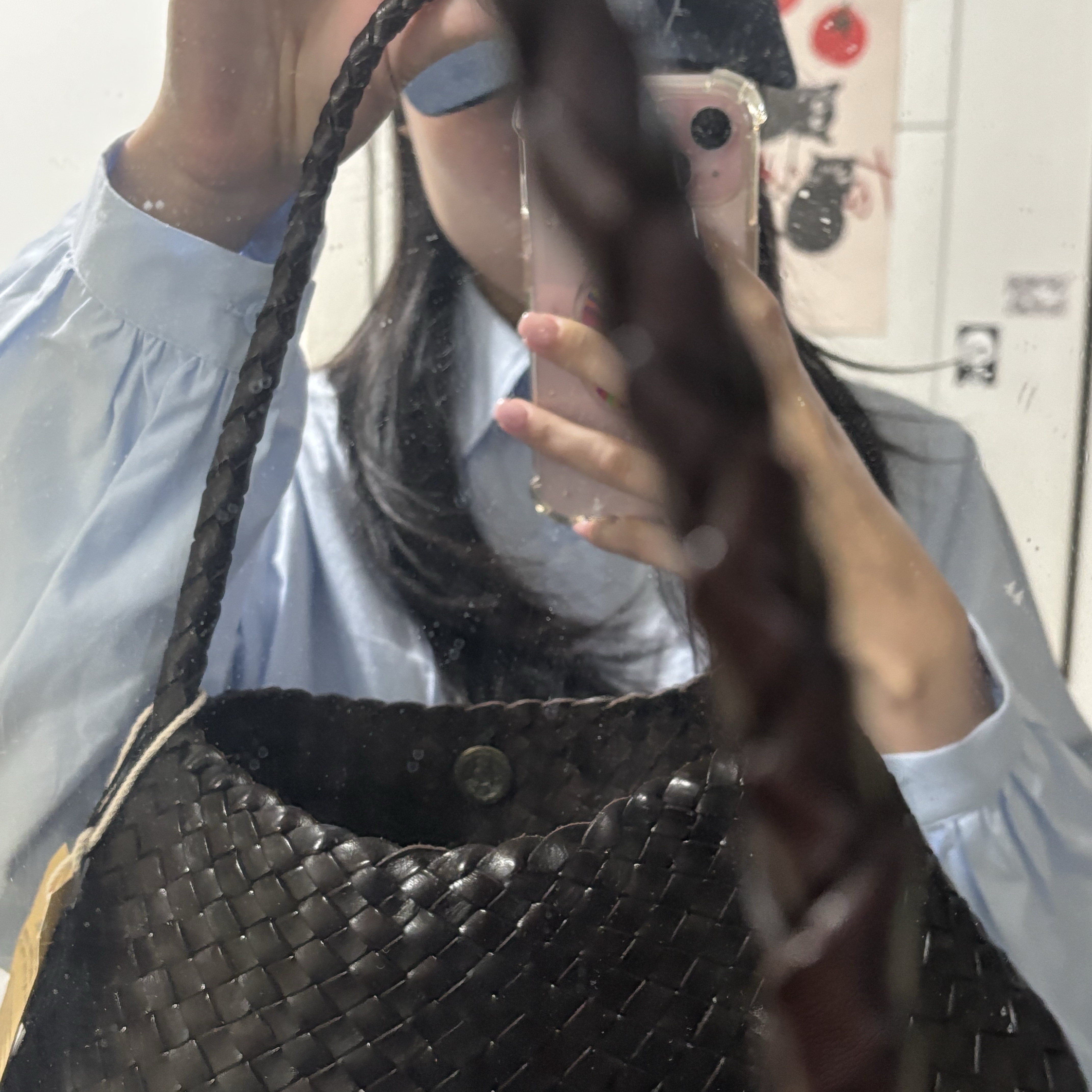 Dragon Diffusion Rosanna Dark Brown 착용 스타일
