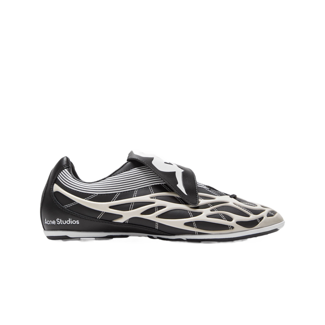 아크네 스튜디오 x 카파 레이스 업 스니커즈 블랙 화이트(Acne Studios x Kappa Lace Up Sneakers Black White)