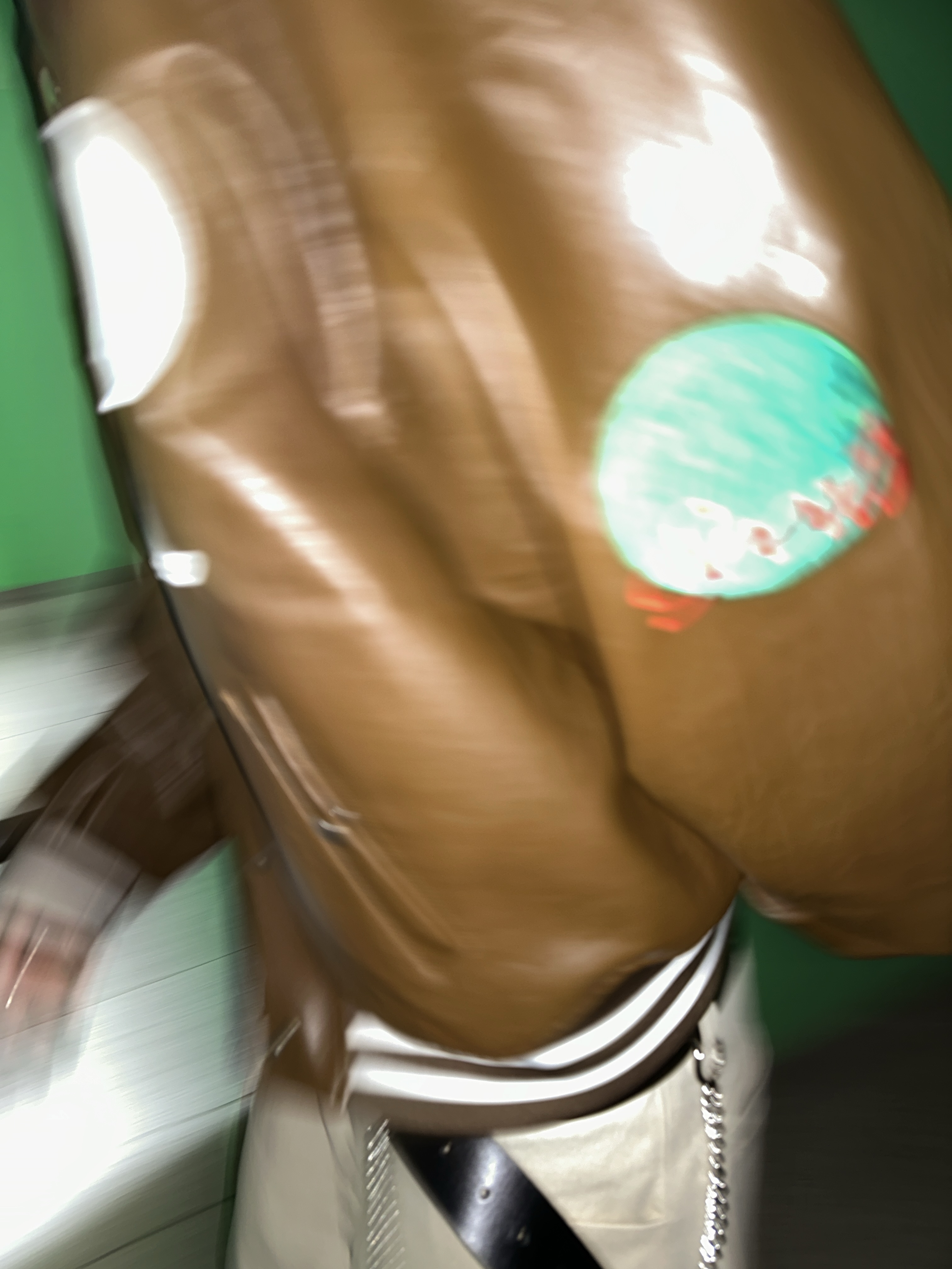 논노드 더블 포켓 트윌 팬츠 베이지 착용 스타일 - 7