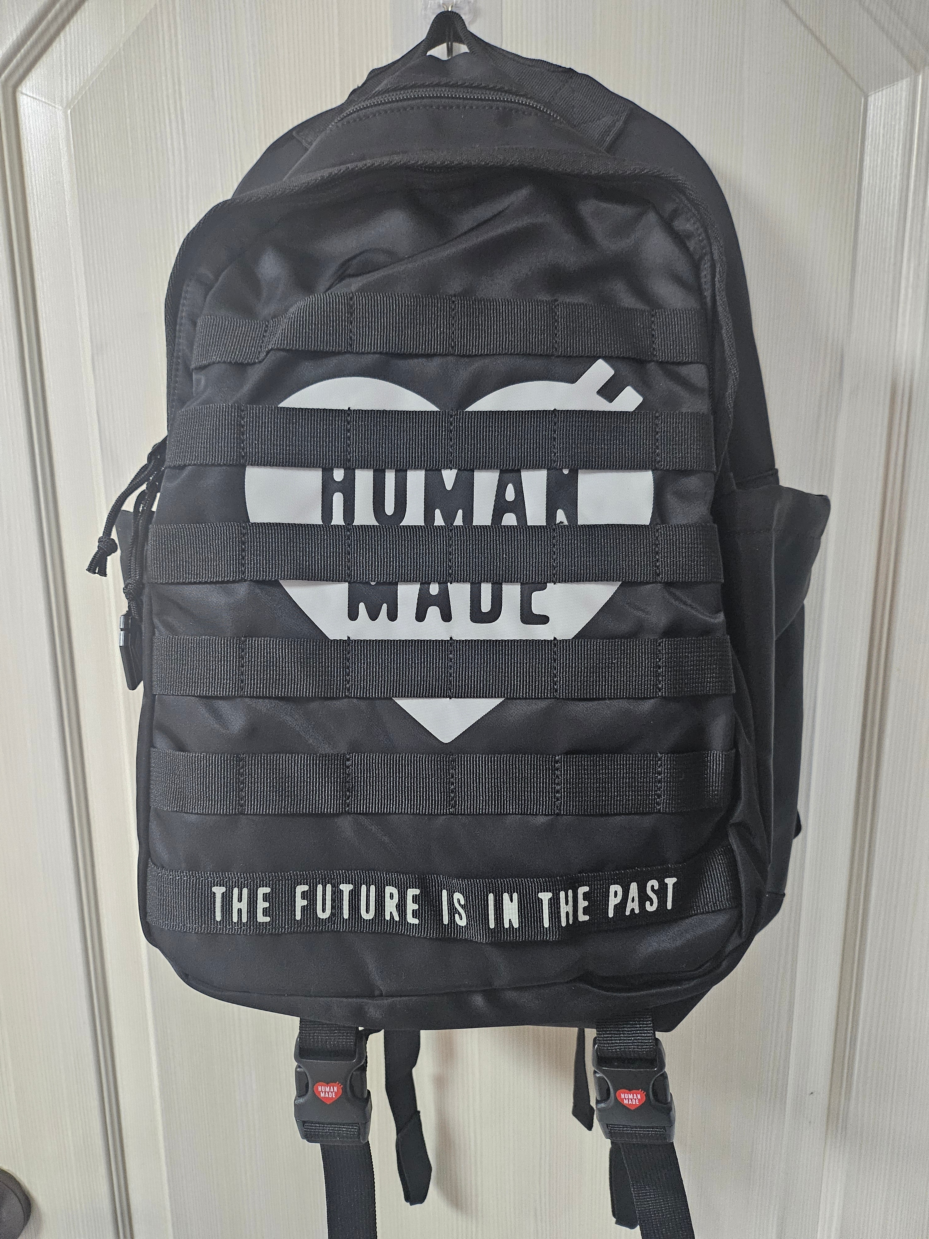 Human Made Military Backpack Black 착용 스타일