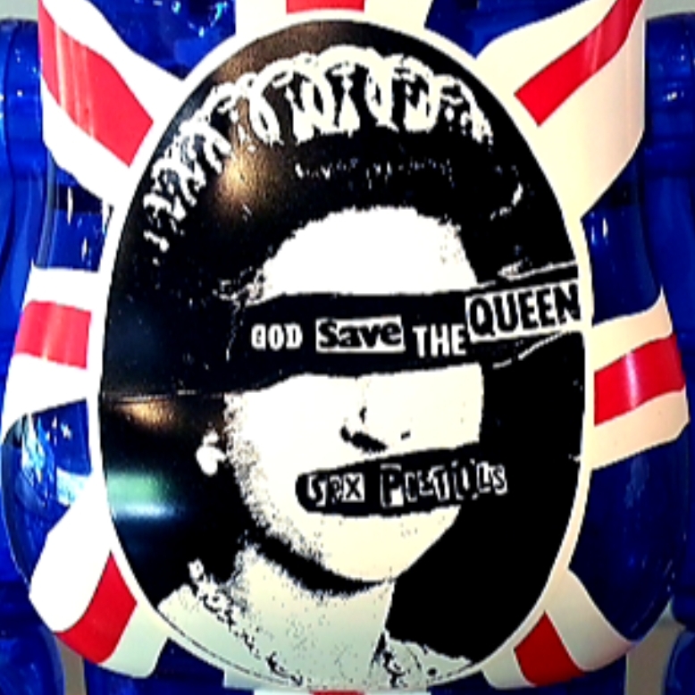 Beabrick Sex Pistols God Save The Queen Clear Ver. 100％ & 400％ Set 착용 스타일