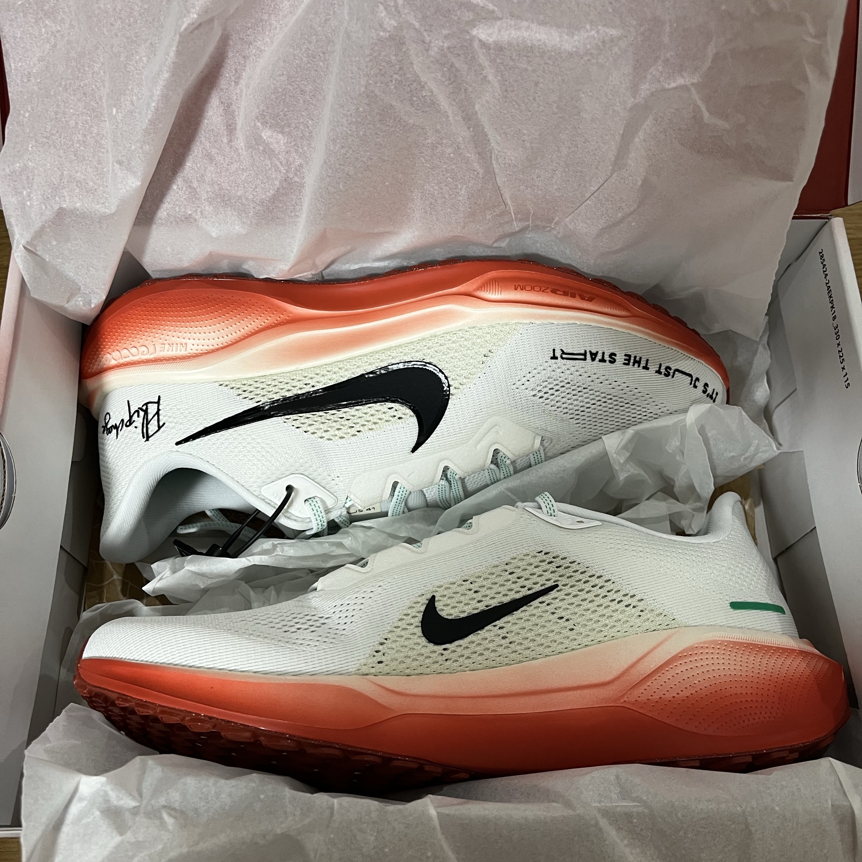 Nike Pegasus 41 Eliud Kipchoge 착용 스타일 - 3