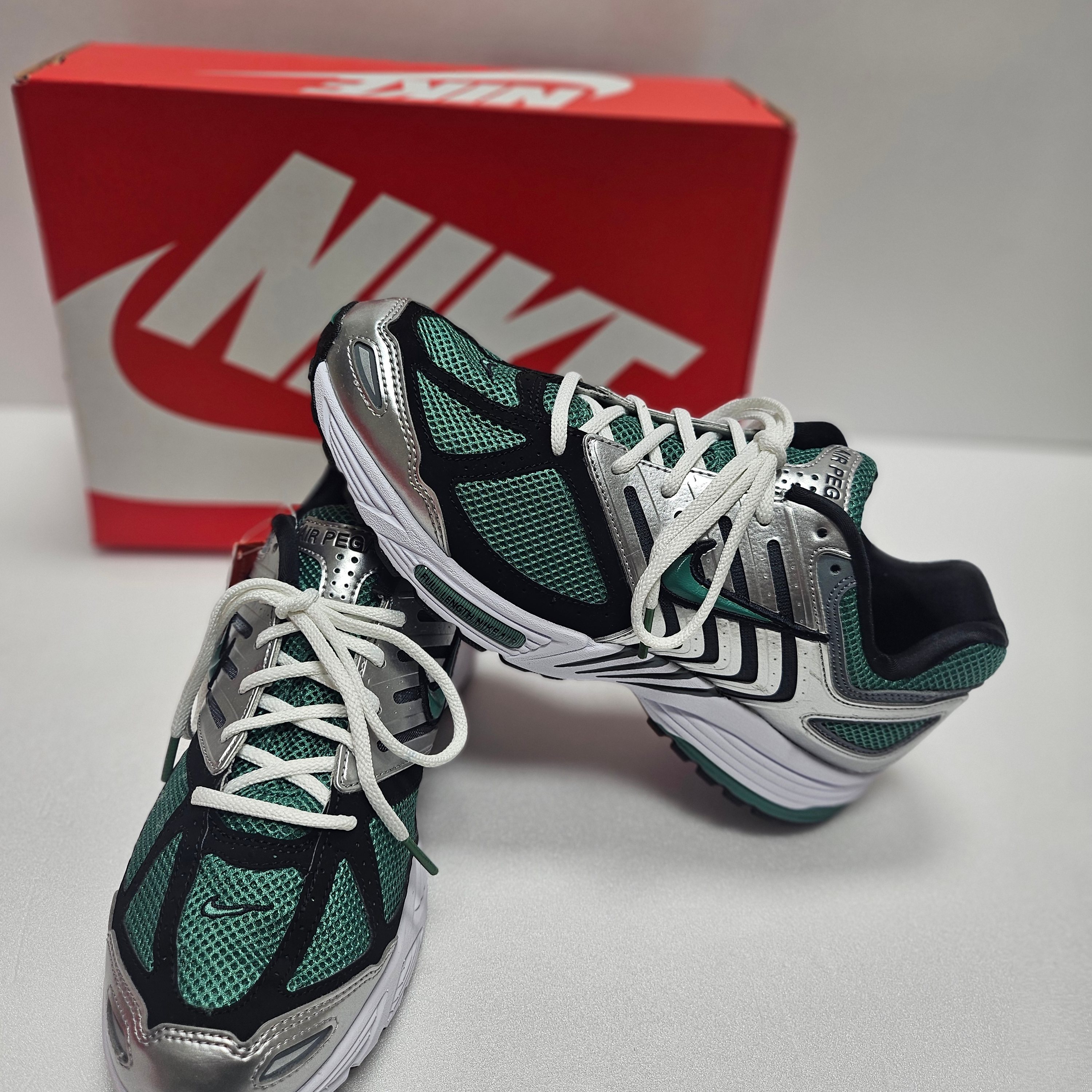 Nike Air Pegasus 2005 Metallic Silver Black 착용 스타일 - 1