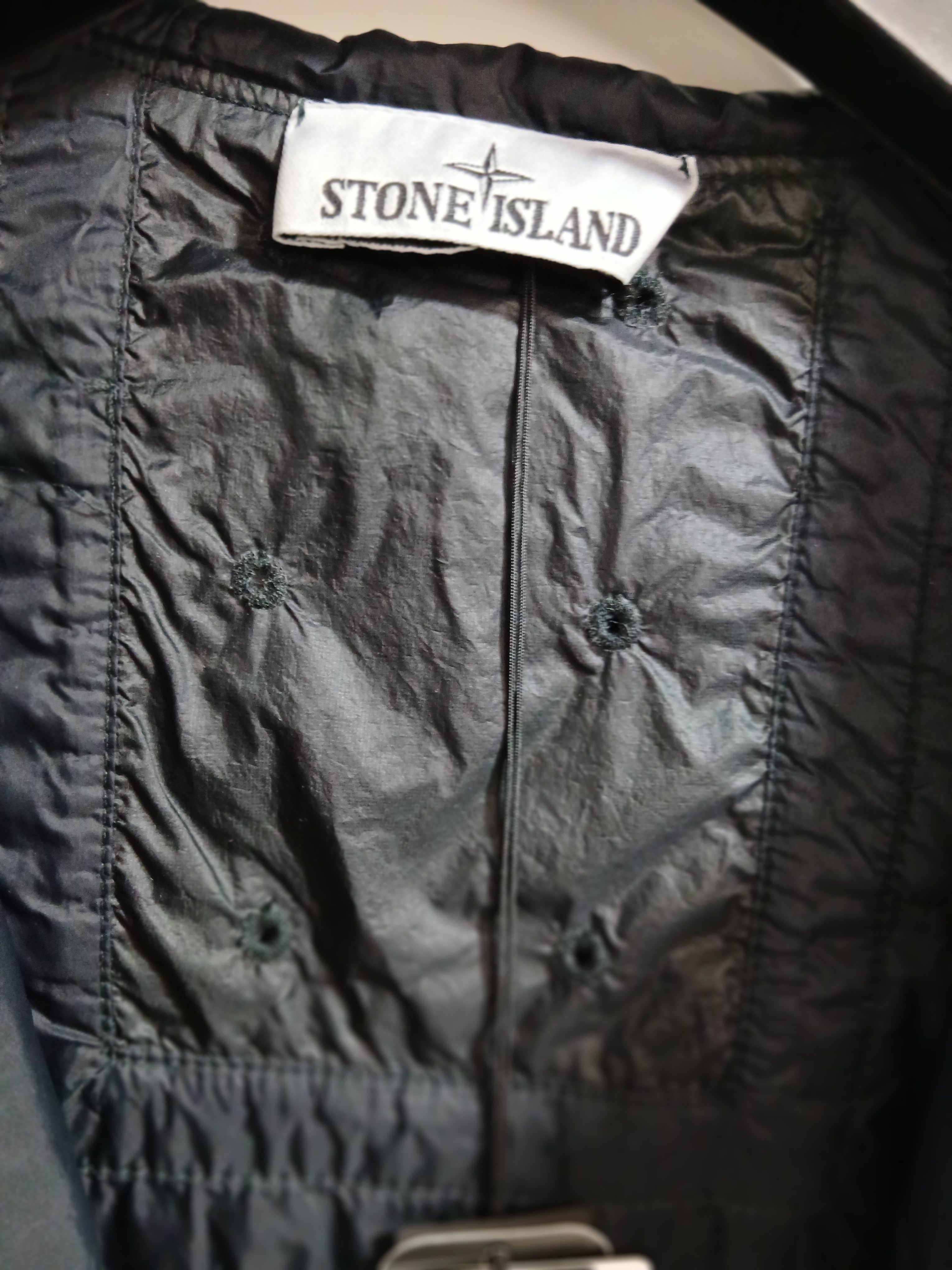 Stone Island 42025 Packable Garment Dyed Micro Yarn with Primaloft TC Hooded Jacket Black - 23SS 착용 스타일 - 8