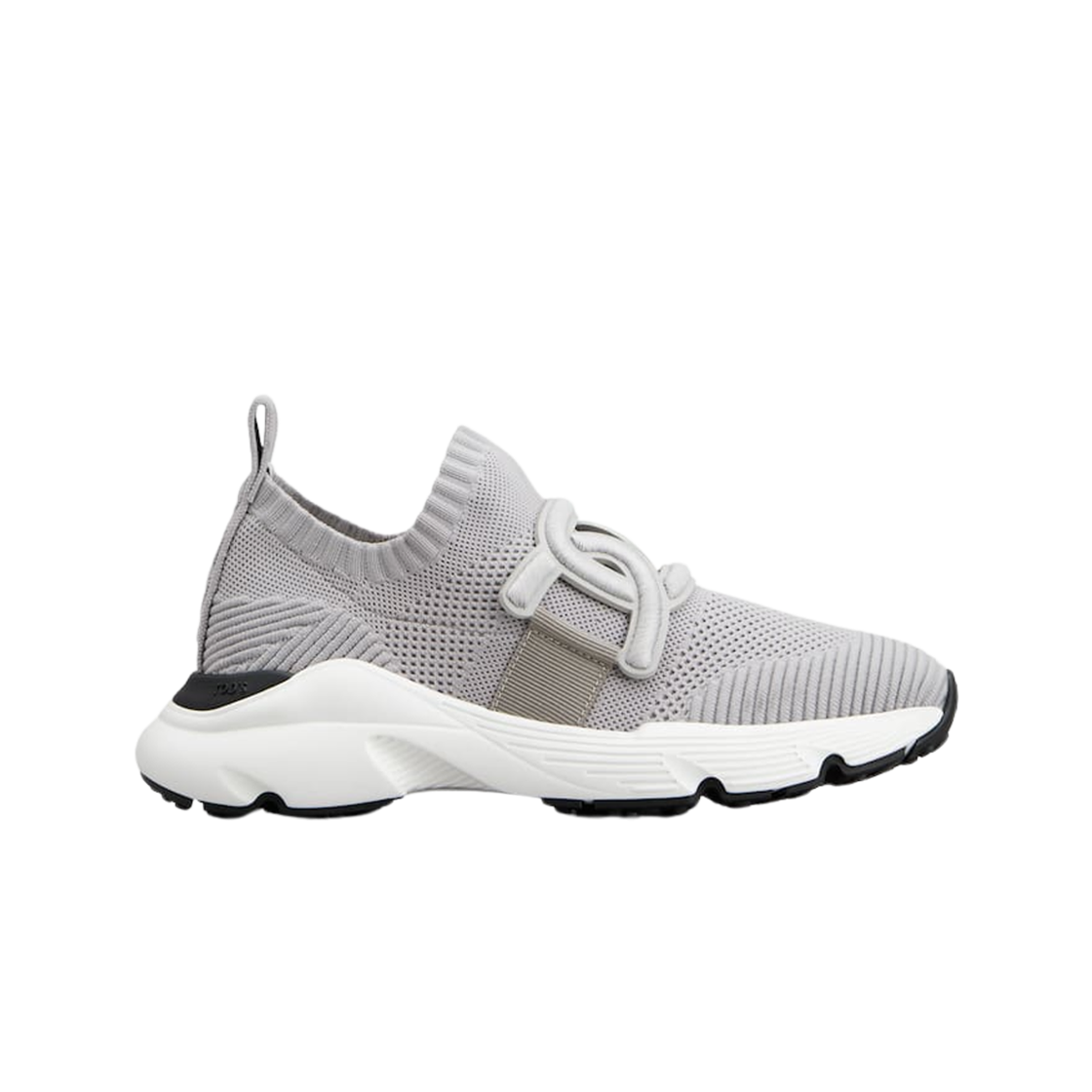 XXW54C0HL30Q6LB007 (W) Tod's Kate Slip-On Sneakers in Fabric Grey - 대표 이미지 #1