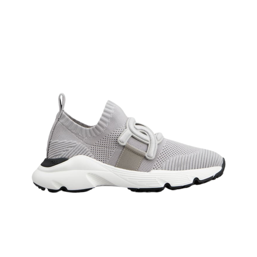 (W) Tod's Kate Slip-On Sneakers in Fabric Grey