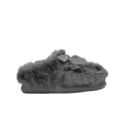 (W) Rockfishweatherwear x Susan Fang Furry Mule Grey