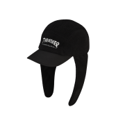 THRASHER Magazine Fleece Earflap Cap Black
