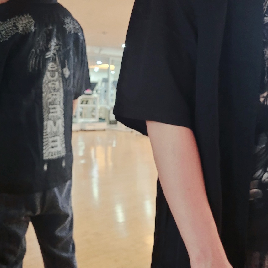 Supreme x Y's by Yohji Yamamoto Silk Zip Up S/S Shirt Black - 25FW 착용 스타일 - 3
