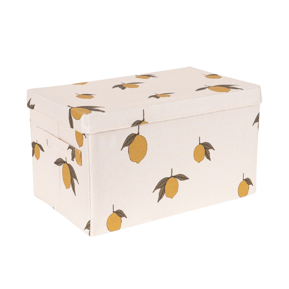 콩제슬래드 스몰 수납함 레몬(Konges Sløjd Small Storage Basket Lemon)