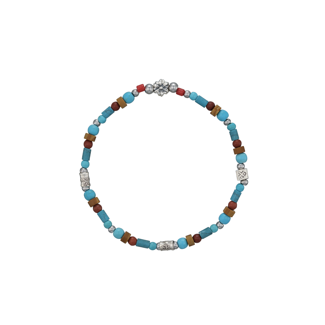 스쿠도 쿠오레 블루 비즈 브레슬릿([KREAM 단독] Scudo Cuore Blue Beads Bracelet)