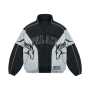 Palace Horses Jacket Black Grey - 25FW