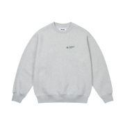 Palace Shop Locator Crew Grey Marl - 25FW
