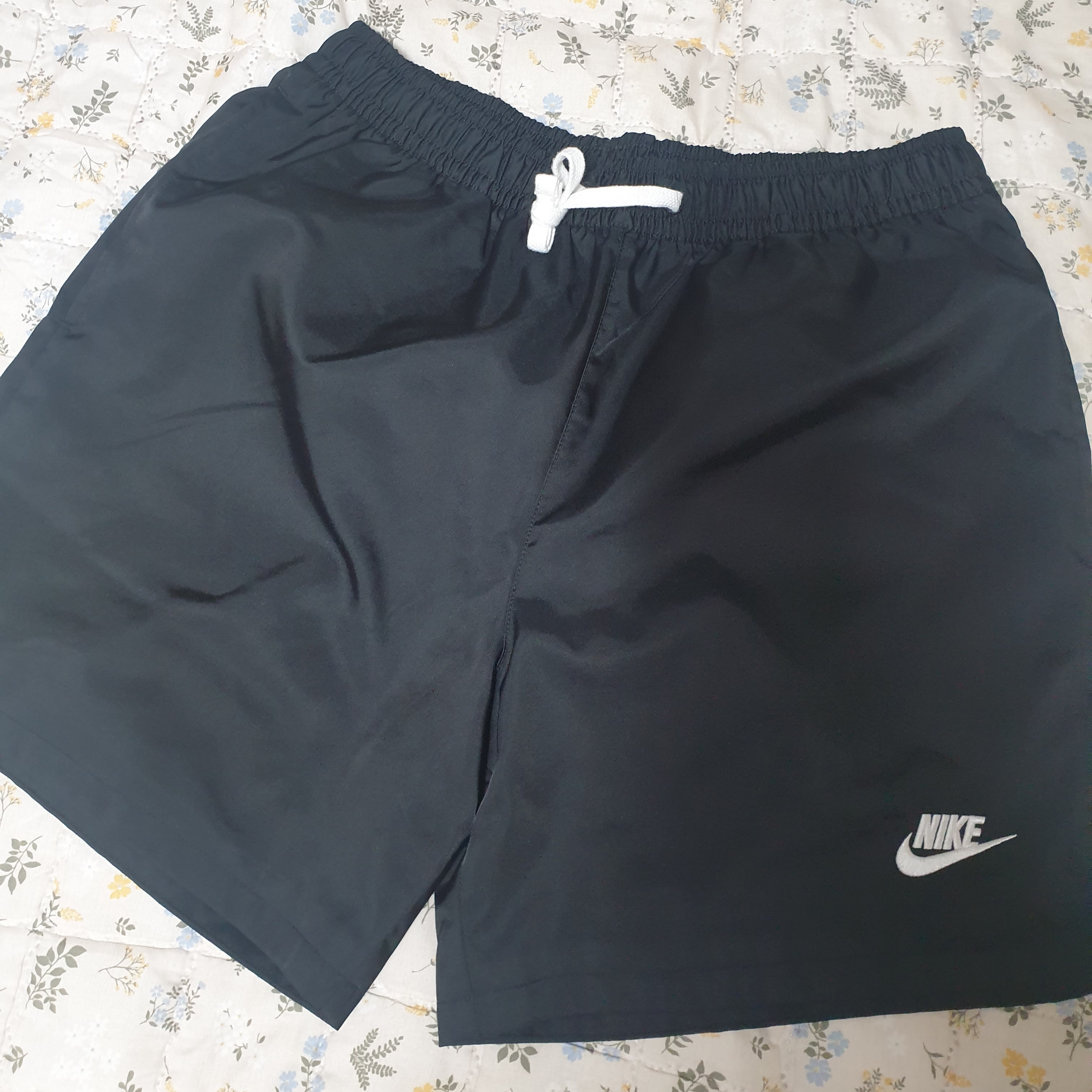 Nike NSW Woven Shorts Black - Asia 착용 스타일