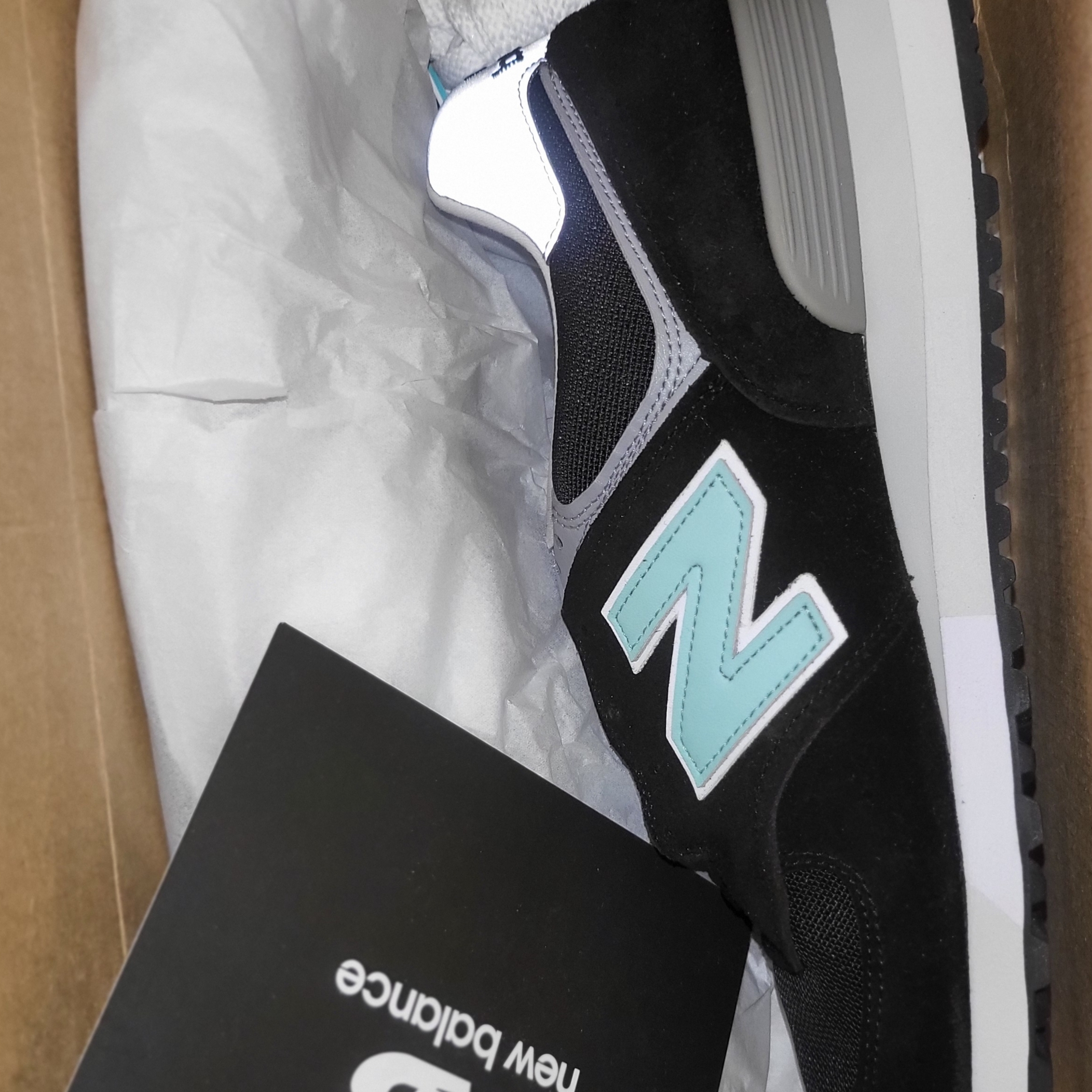 New Balance 576 Made in UK Grey 착용 스타일