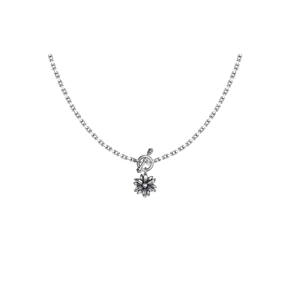 SLN.25FF04 Scudo Cuore Vintage Necklace