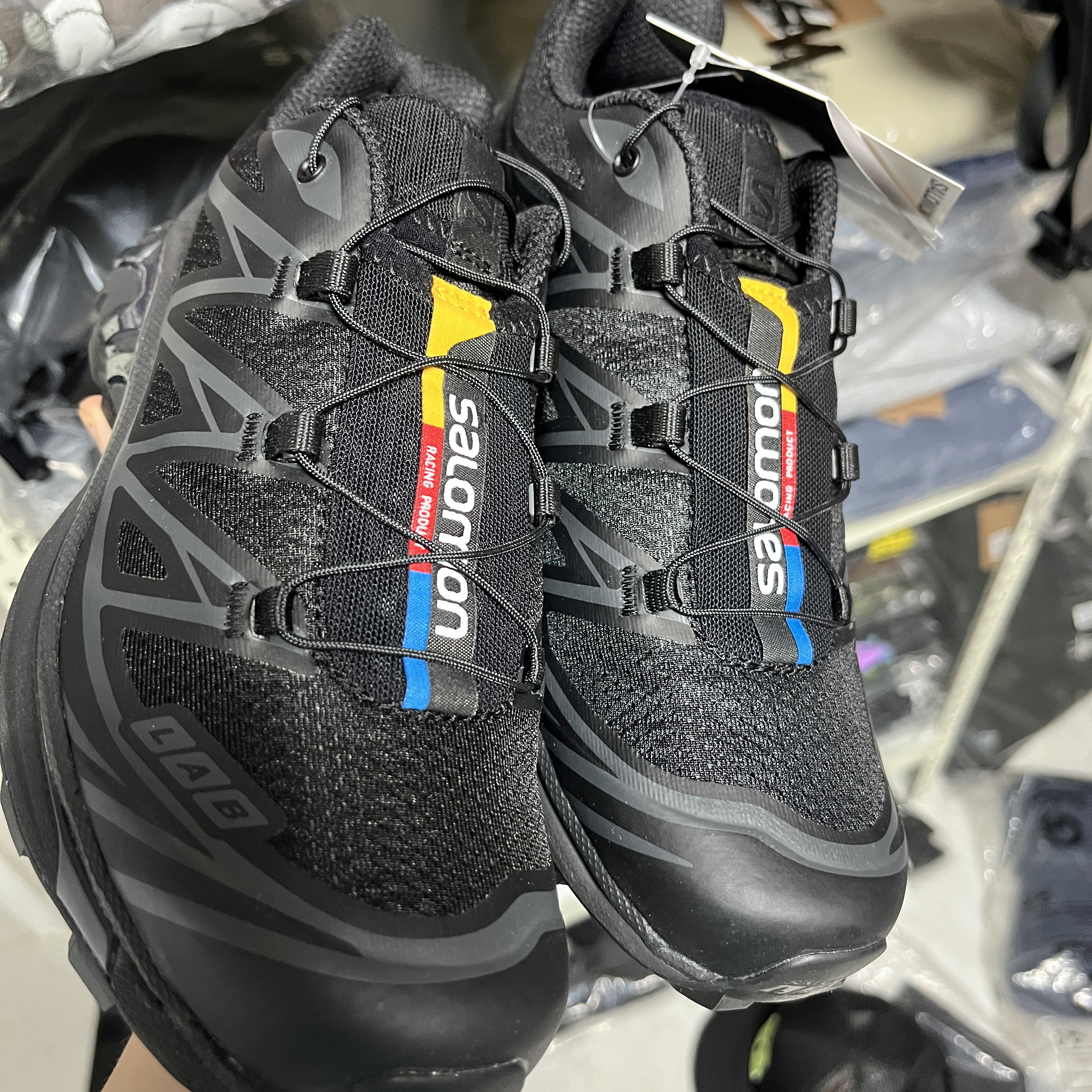 Salomon XT-6 ADV Black 착용 스타일