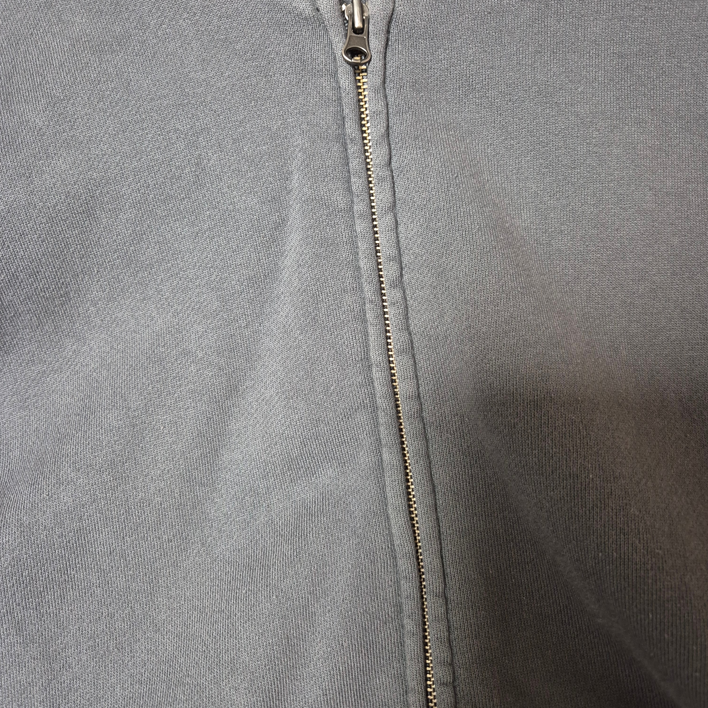 Yeezy YZY Zip-Up Hoodie Dark Grey 착용 스타일