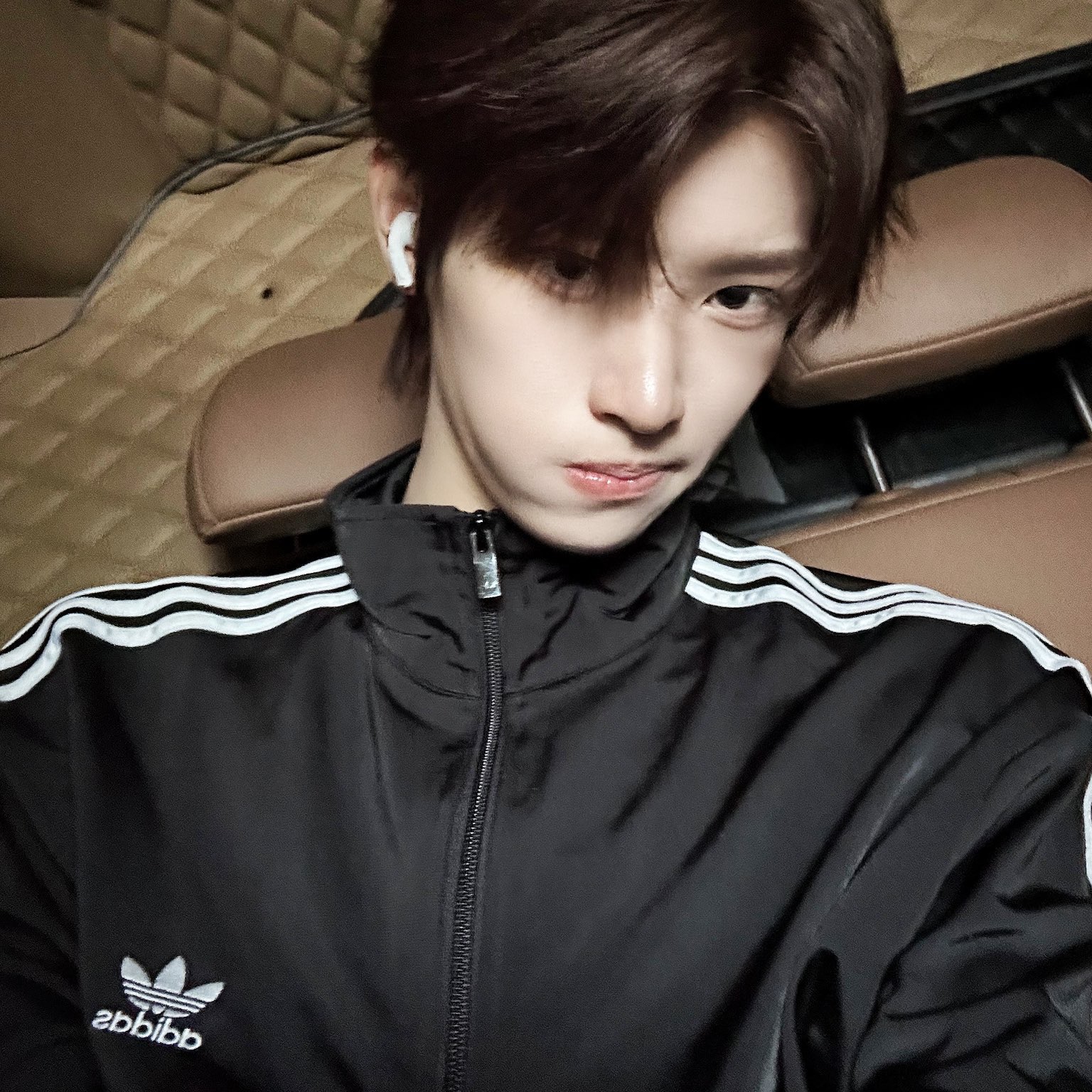 Adidas Adicolor Classics Firebird Track Top Black - KR Sizing 착용 스타일