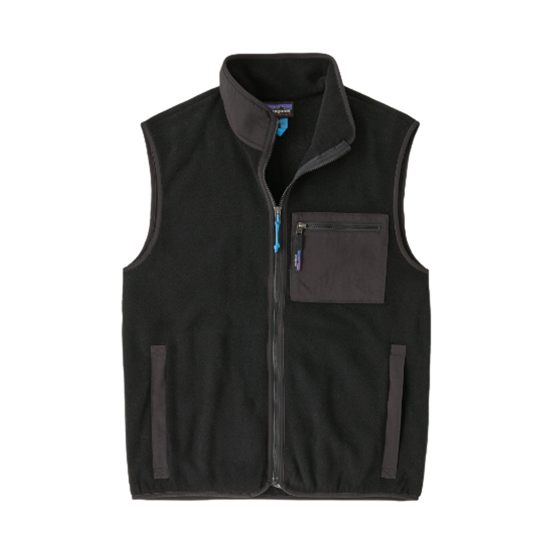 파타고니아 신칠라 플리스 베스트 블랙 솔리드(Patagonia Synchilla Fleece Vest Black Solid)