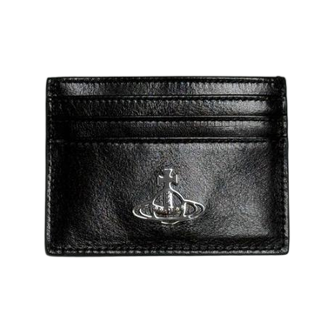 비비안 웨스트우드 오브 로고 카드 홀더 블랙(Vivienne Westwood Orb Logo Card Holder Black) - 1