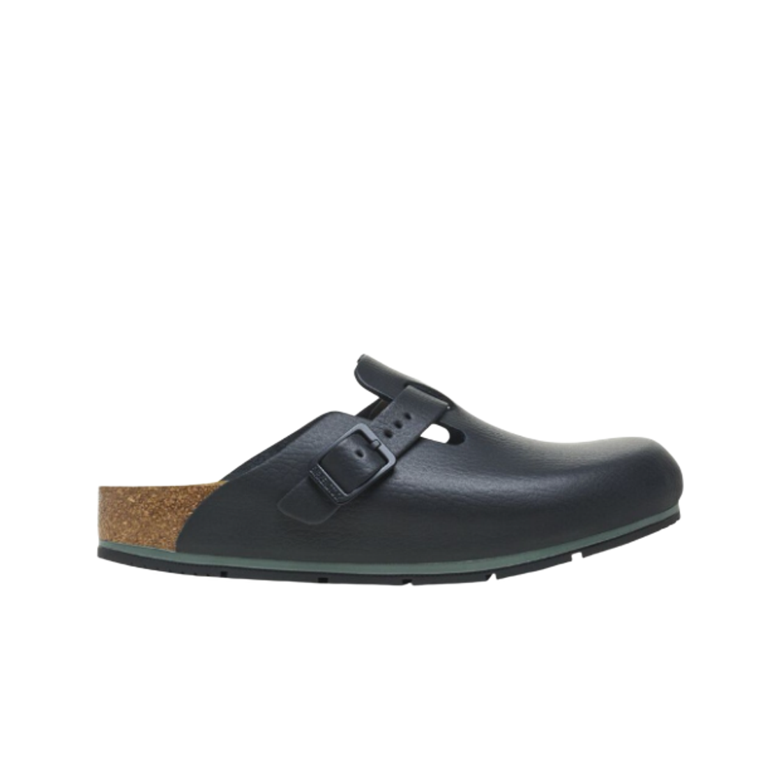 1026222 Birkenstock Boston Professional Natural Leather Black - Narrow