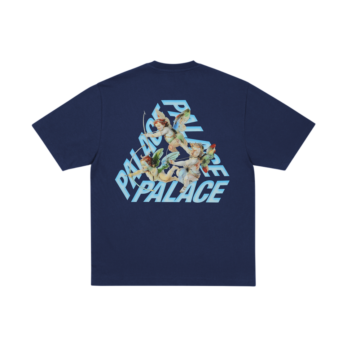 - Palace Cherub P-3 T-Shirt Navy - 25FW