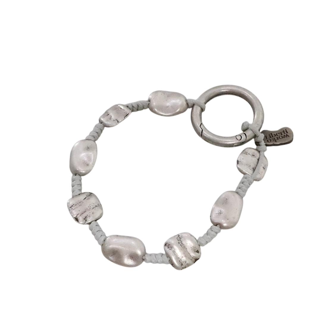 리버티워코 페블 노트 브레이슬릿(Libertiworko Pebble knot bracelet)