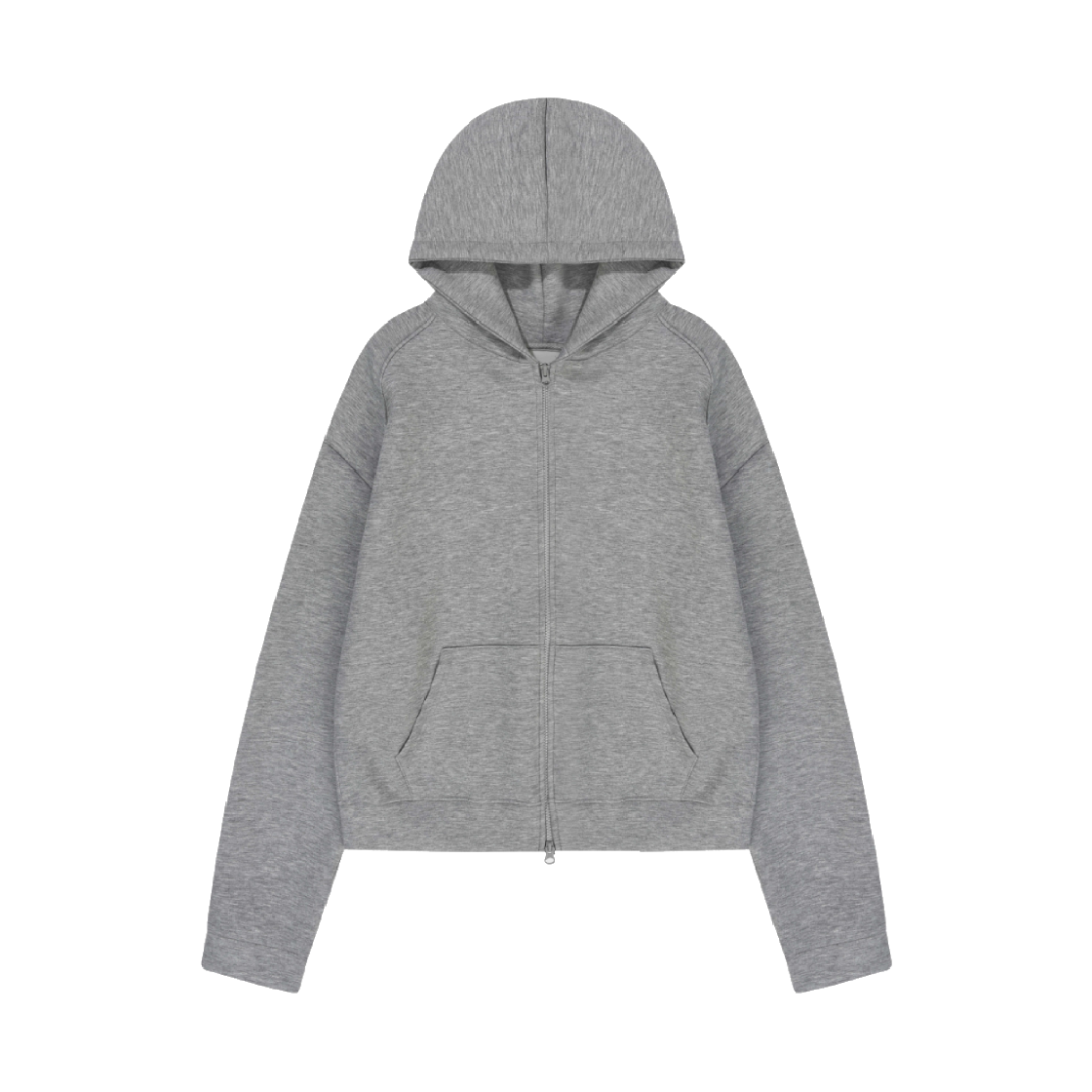 준느 T21 숄더 후드집업 네오프렌 그레이(Junne T21 Shoulder Hoodie Zip-up Neoprene Grey)