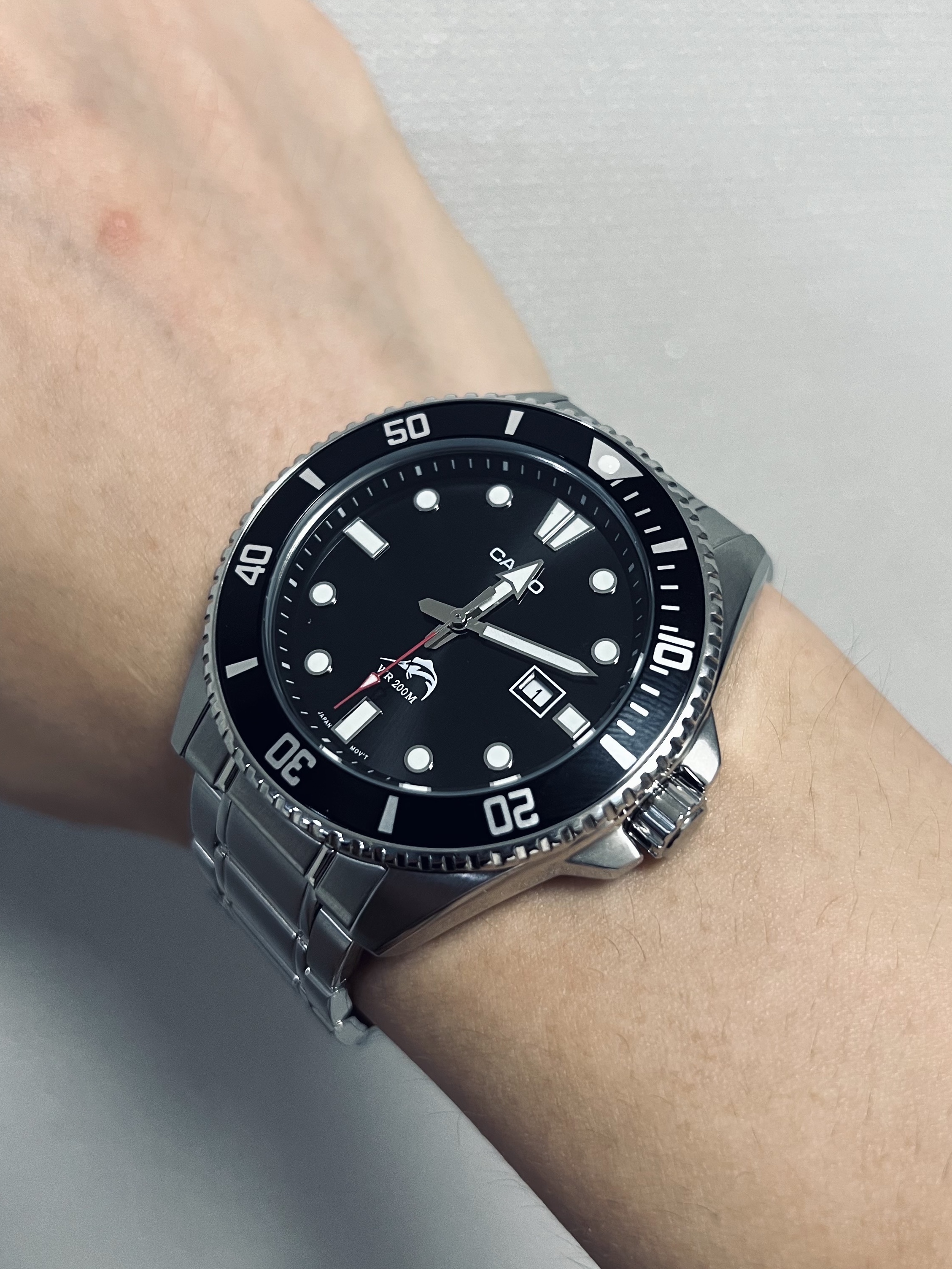 Casio MTP-1302D-1A1, Casio MTP-1183E-7A 착용 스타일 - 3